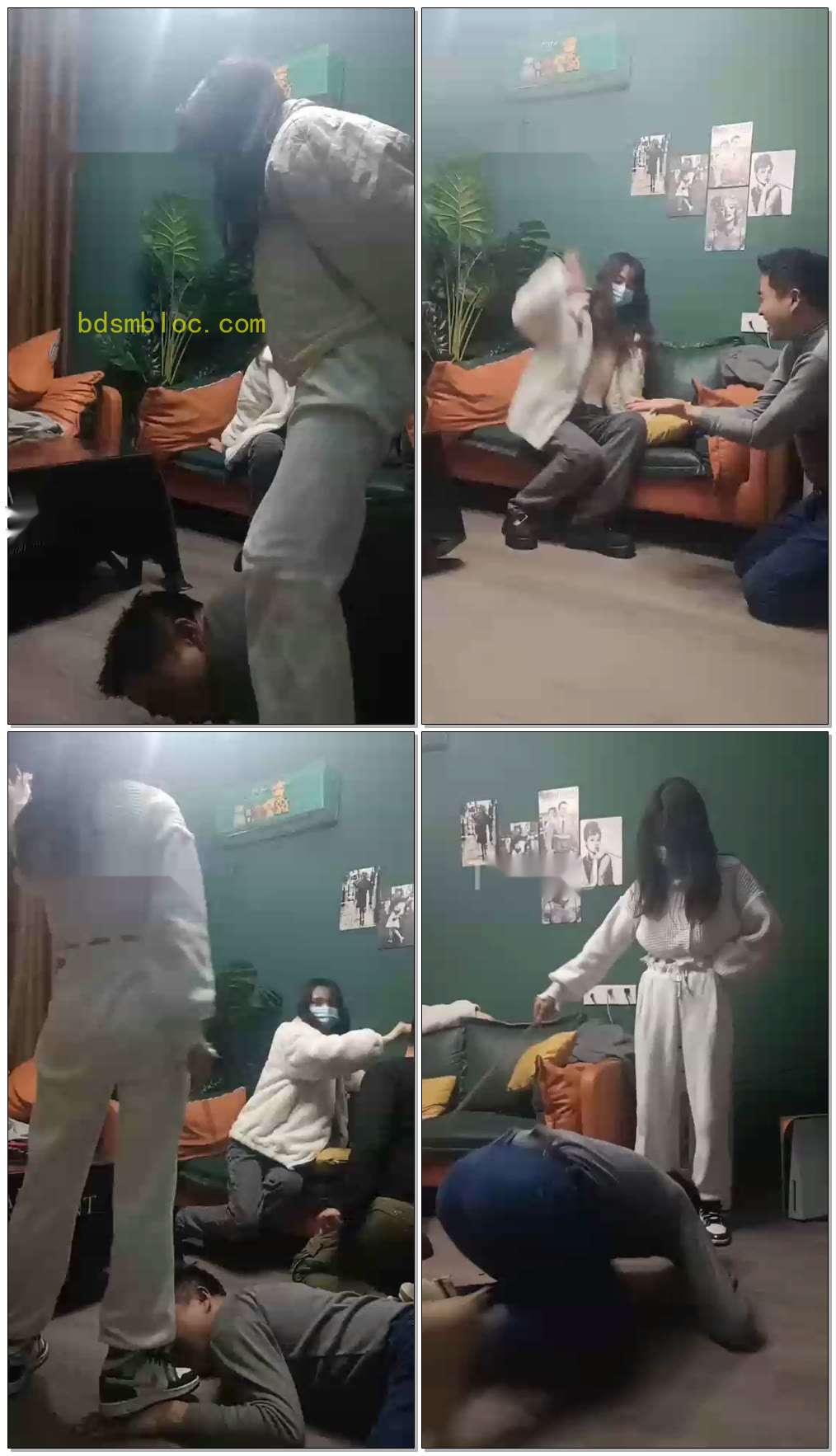 【第一帅男神】调教耳光鞭打踩踏