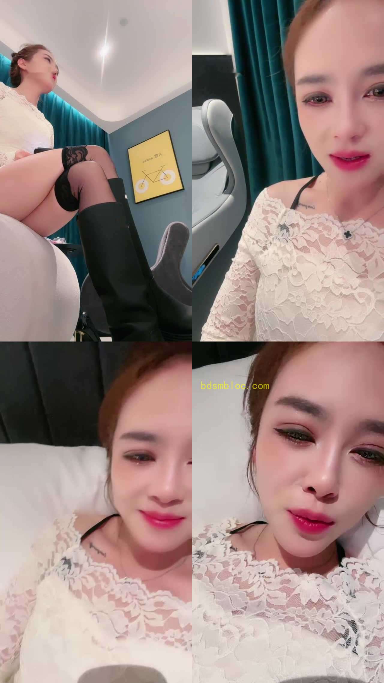 【沐阳大小姐】花式开发小狗-长靴黑丝/骑马/品尝裸足