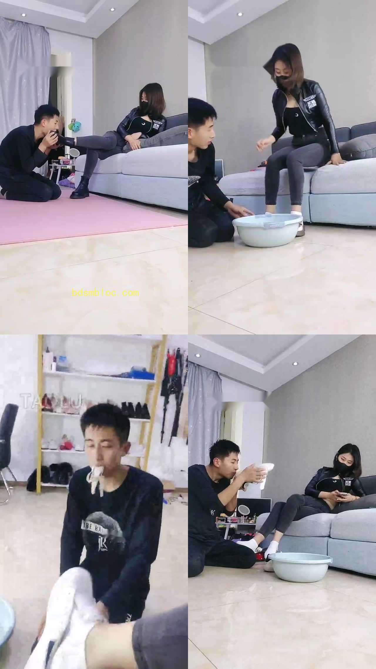 【雪儿】伺候不好就吃鞋喝洗脚水吧