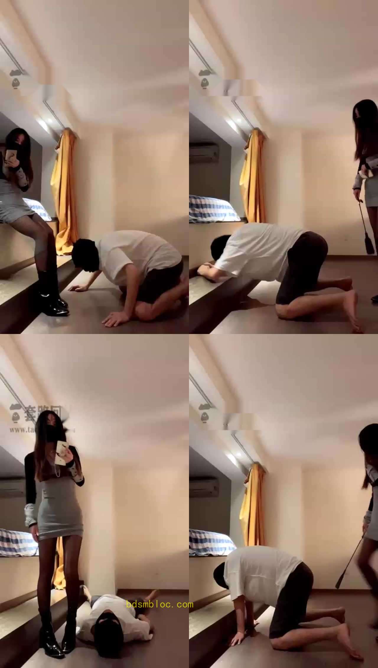 【上海s朝汐】美女学生S首播调教，踢裆踩踏，耳光坐脸