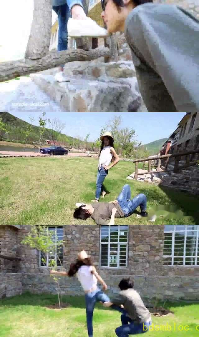 【芷晴】舔脚都舔不好 活活跺死你个贱母狗