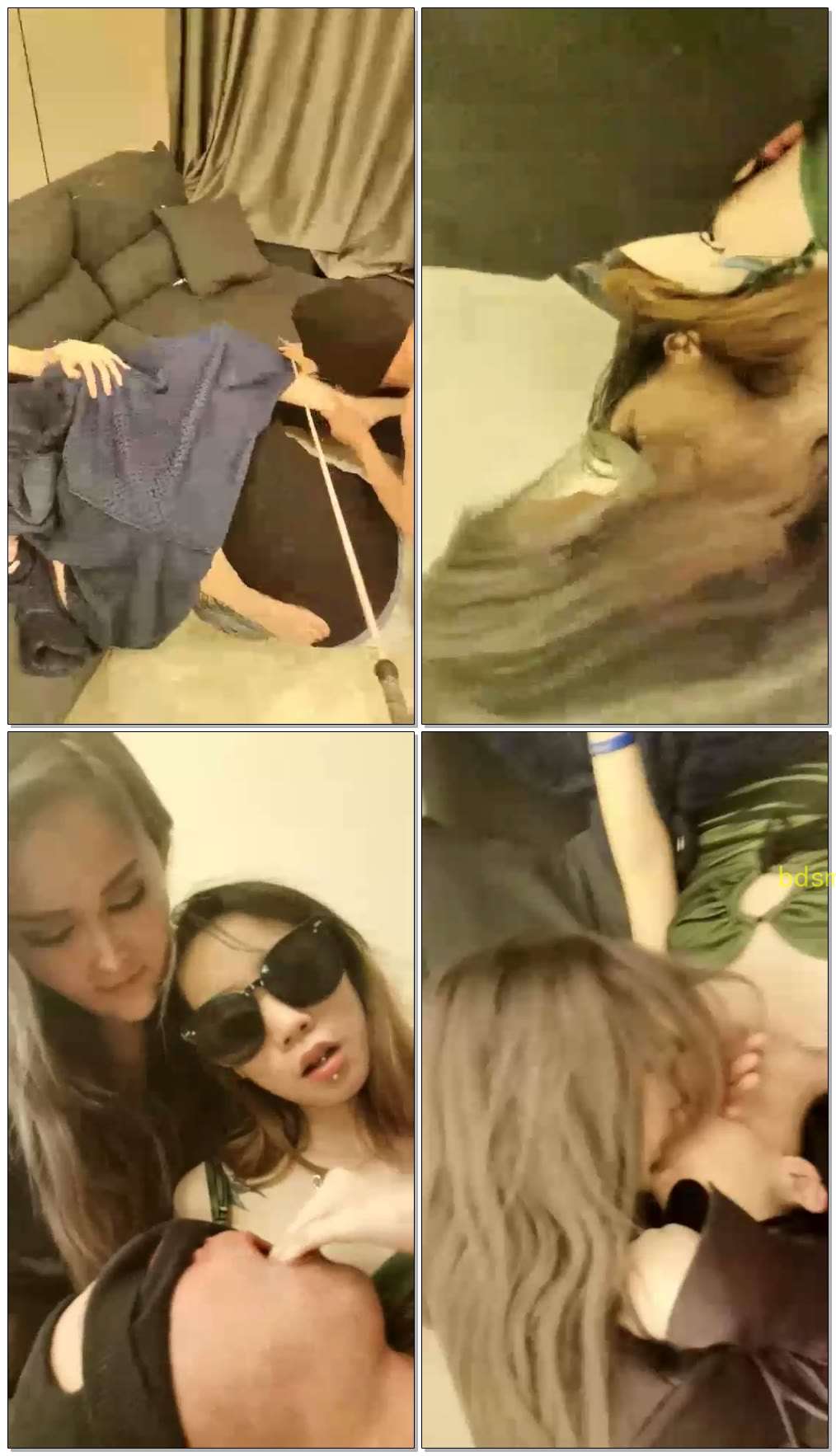 【双子姬】欲女，口舌，舔脚，口水