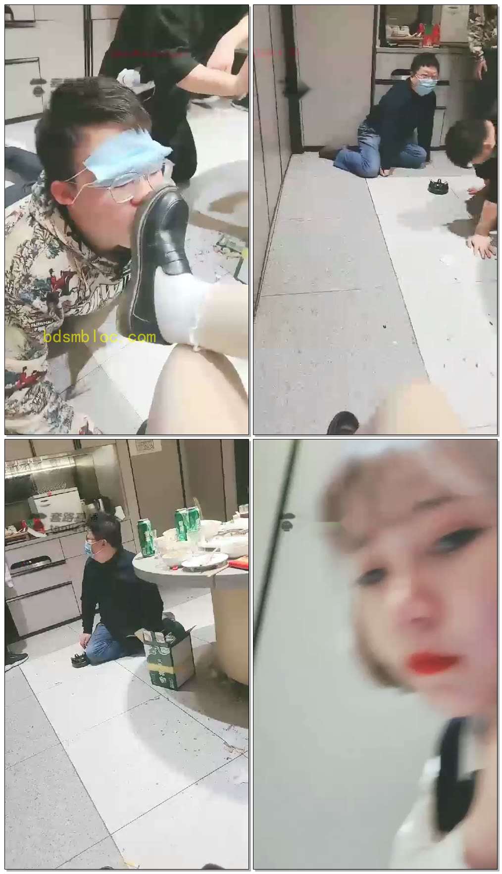 【Verin维因】海底捞群调，二女虐四犬