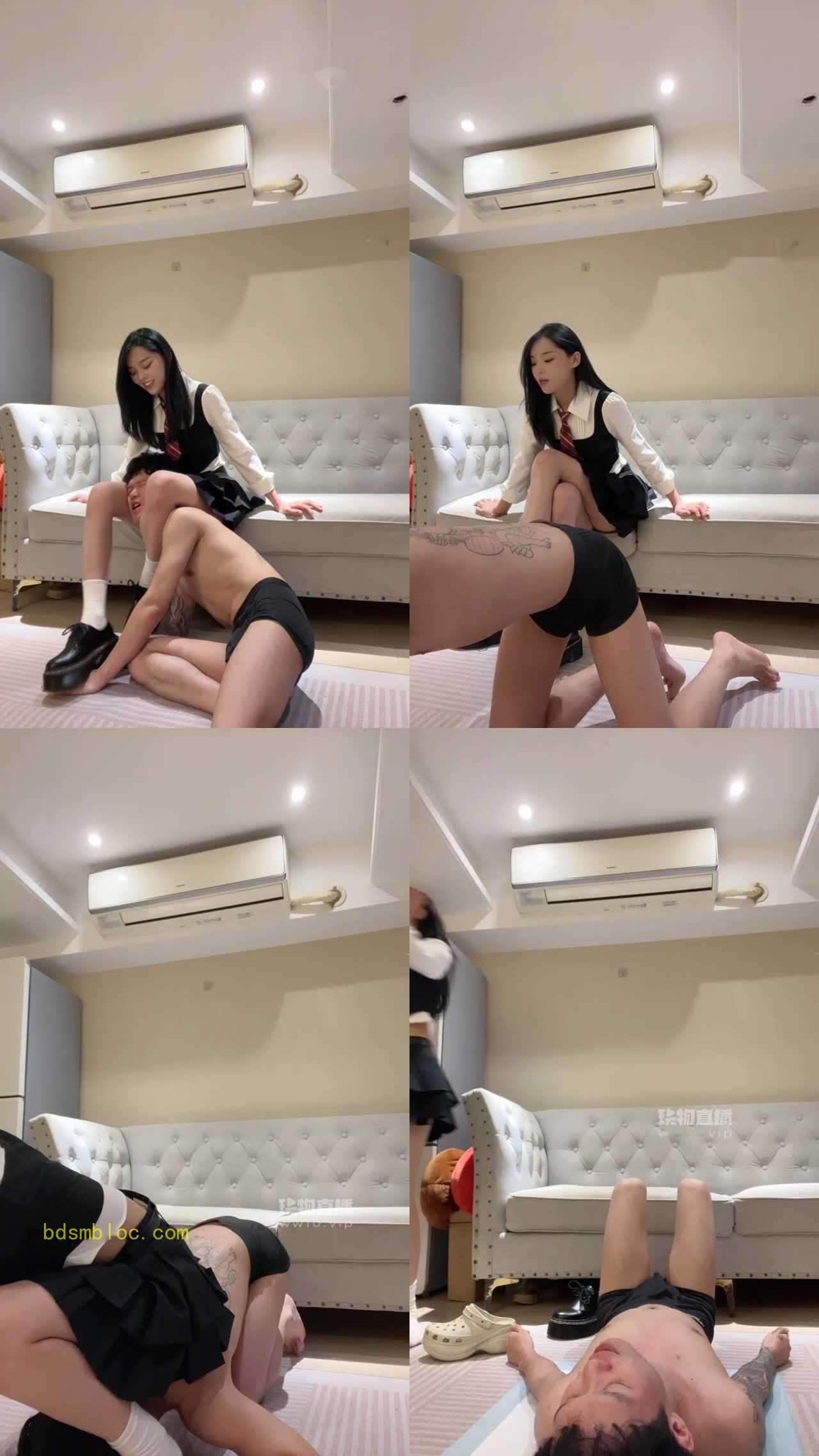 【等等s】女高调教傻逼贱狗