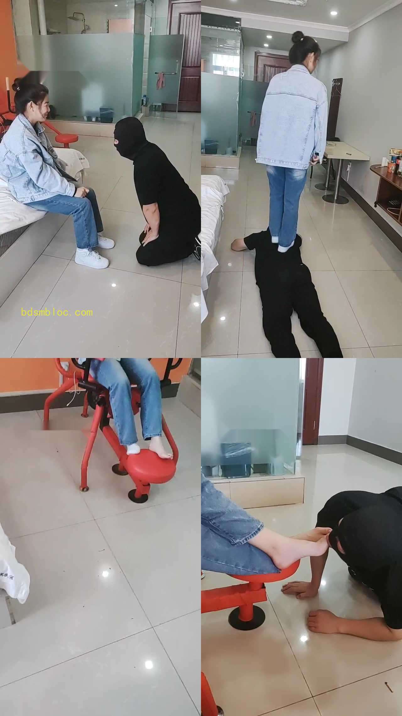 【吴迪】素人S首调-踩踏耳光/闻鞋舔脚转胯