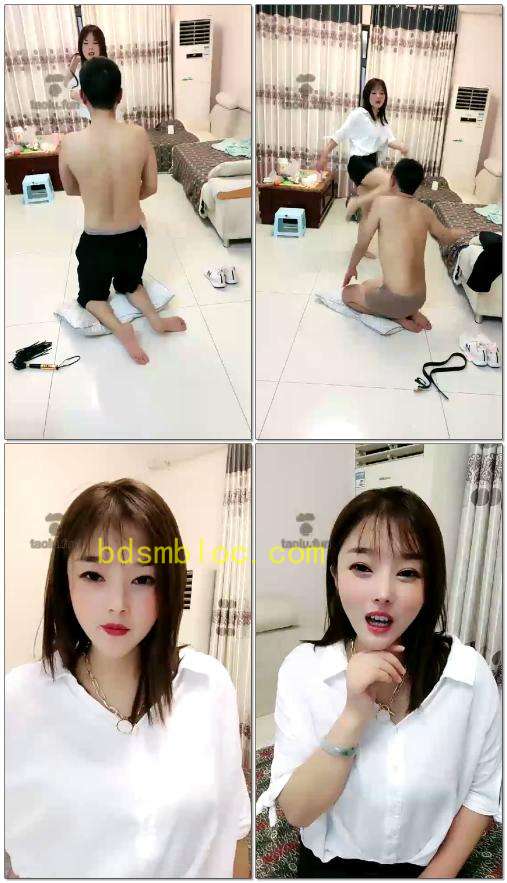 【重庆仙儿女王】花式暴击耳光加鞭打