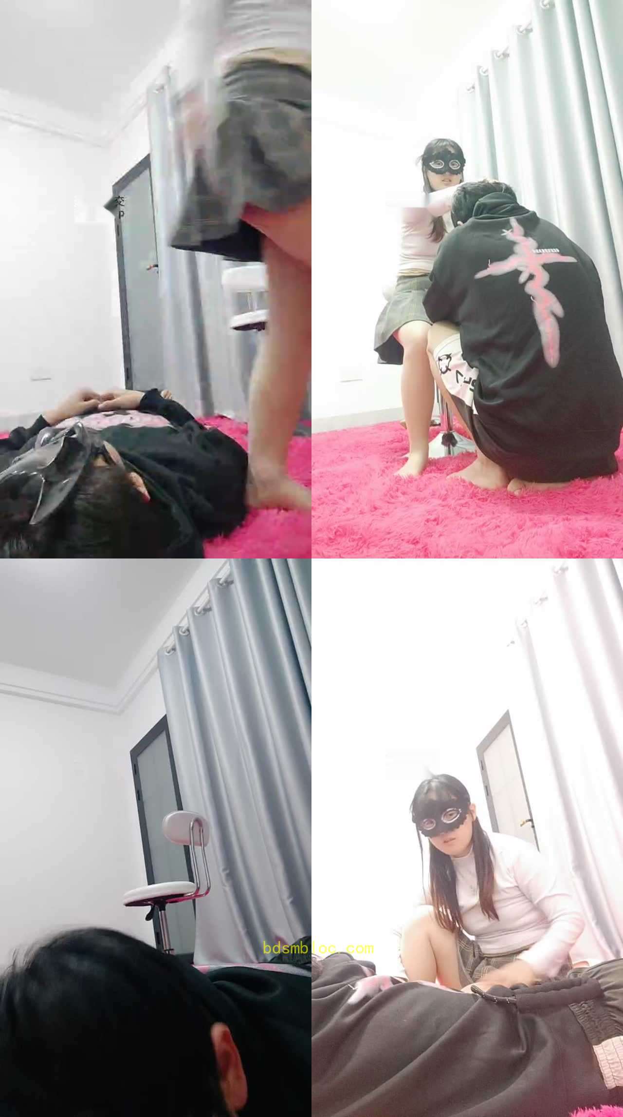 【阿霞】强制鞭打肉丝脚踩