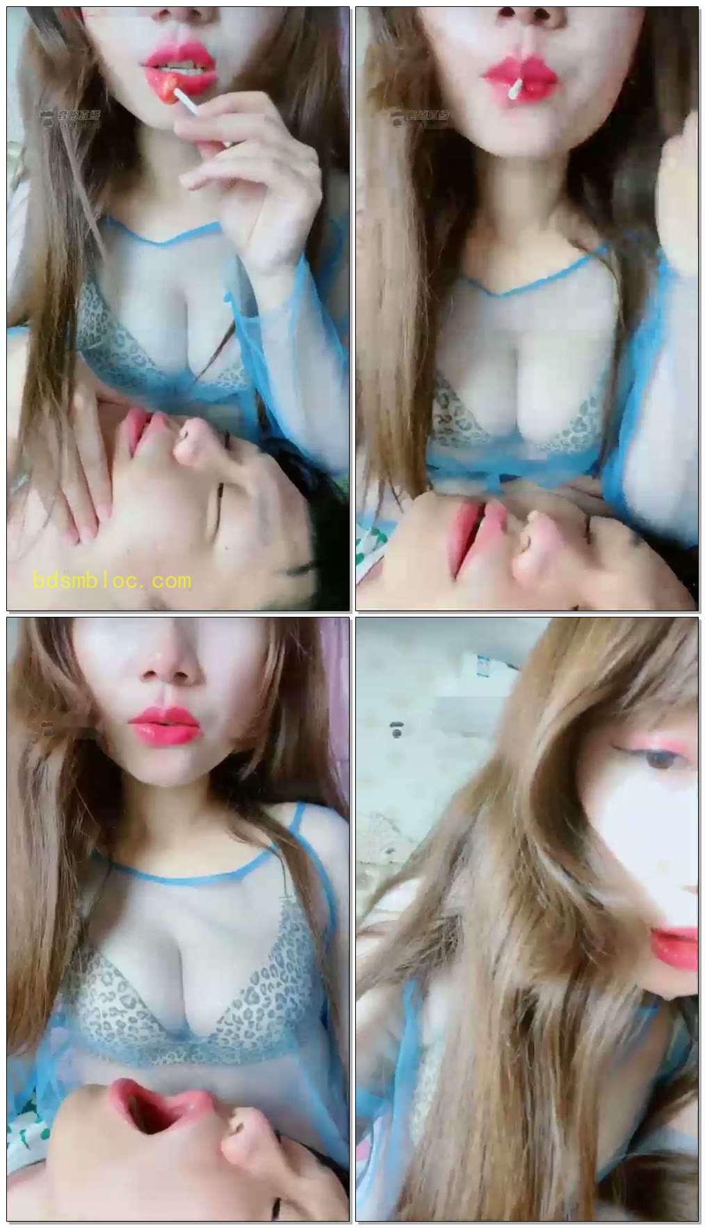 【兔粉粉女皇】口水喂食+红绿灯
