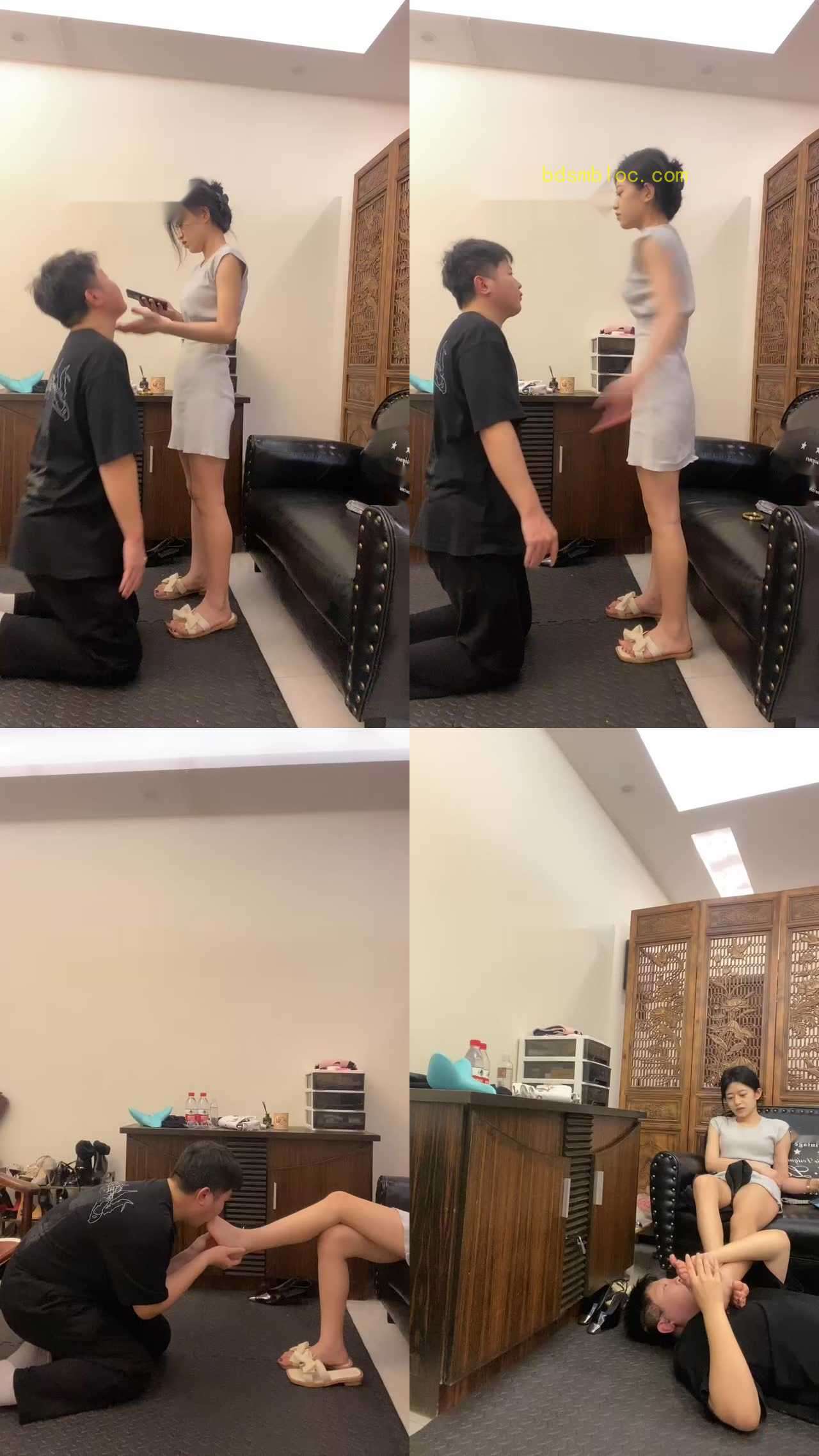 【琳嘉】霸气女王-重度连环耳光赏赐300下