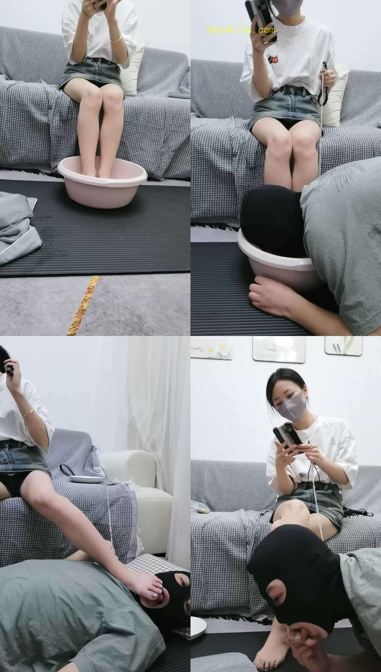 【安安】全体重踩踏/伺候沐足
