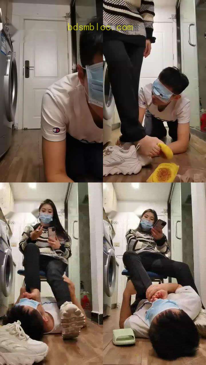 【梵高】御姐强迫喂食+原味丝足裸足