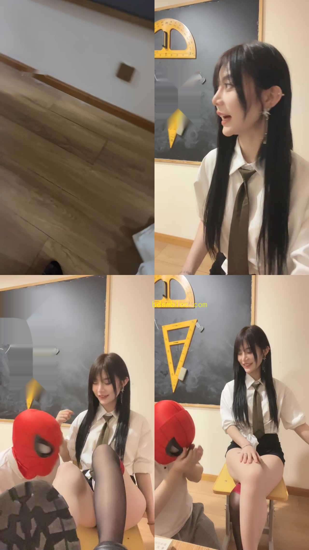 【司野】教室公开处刑-欺负抖M坏学生【中下合集】