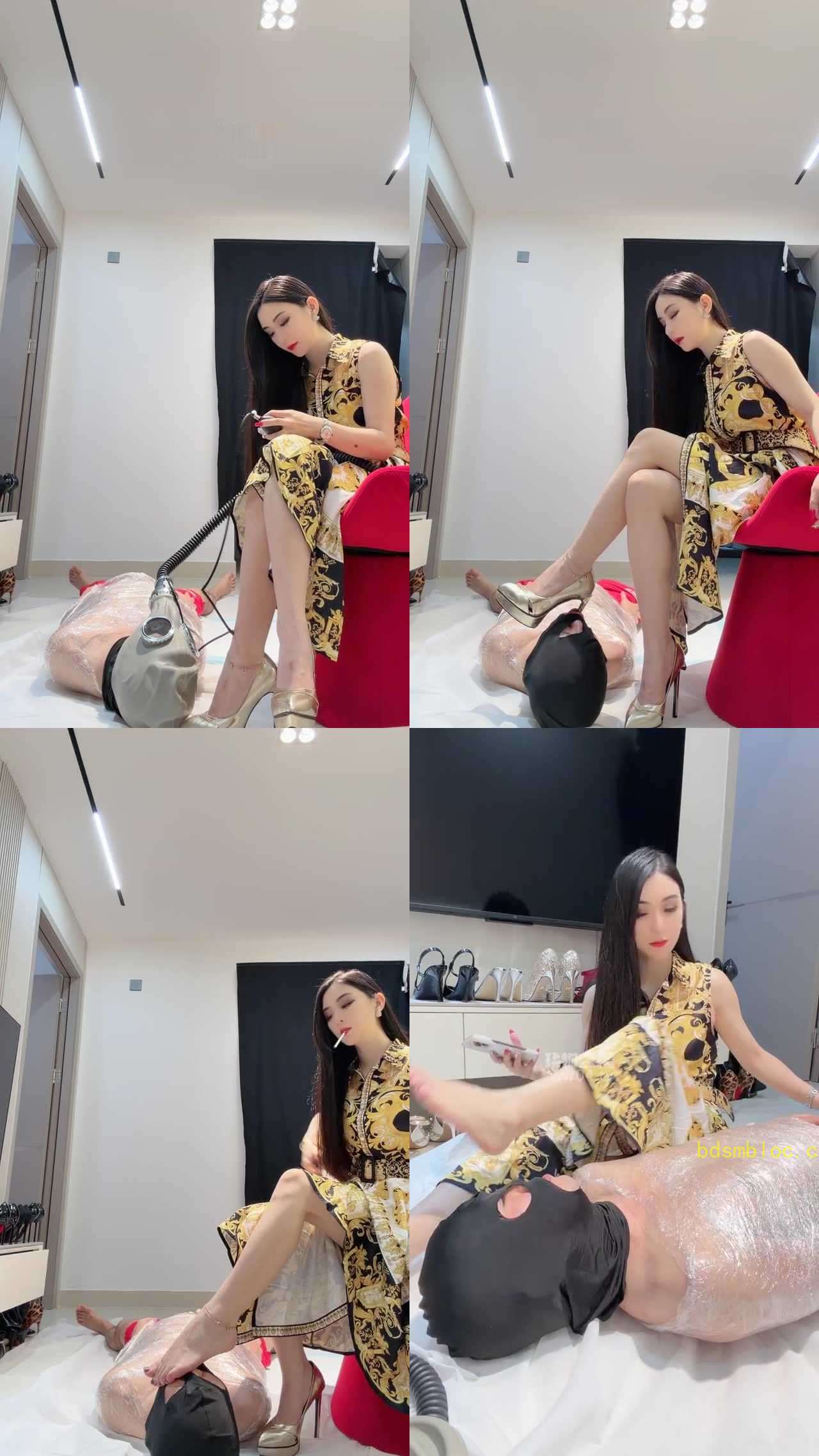 【深圳风吟殿下s】木乃伊控制呼吸榨精