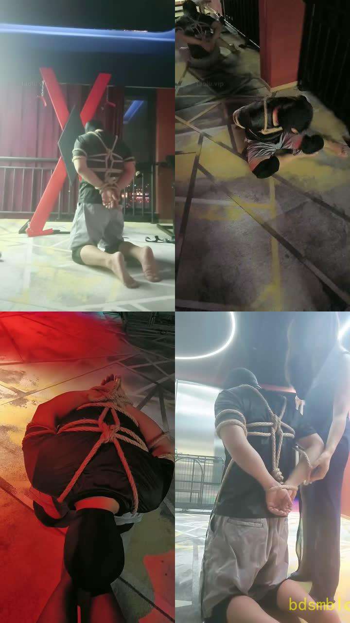 【咩祖】五花大绑强制开发抖M狗