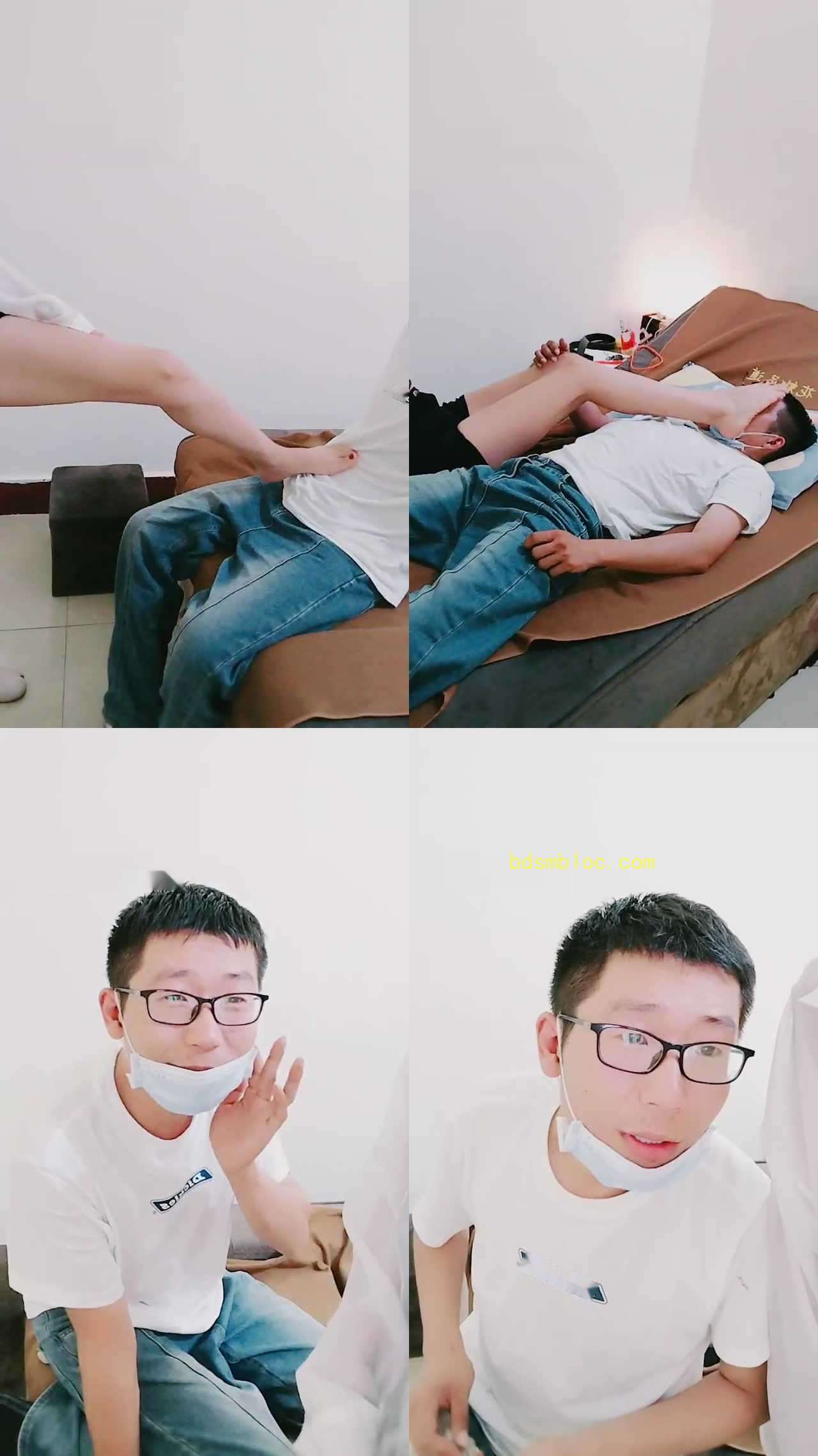 【疯狂浪子】沐足店技师裸足踩踏舔脚/骑马