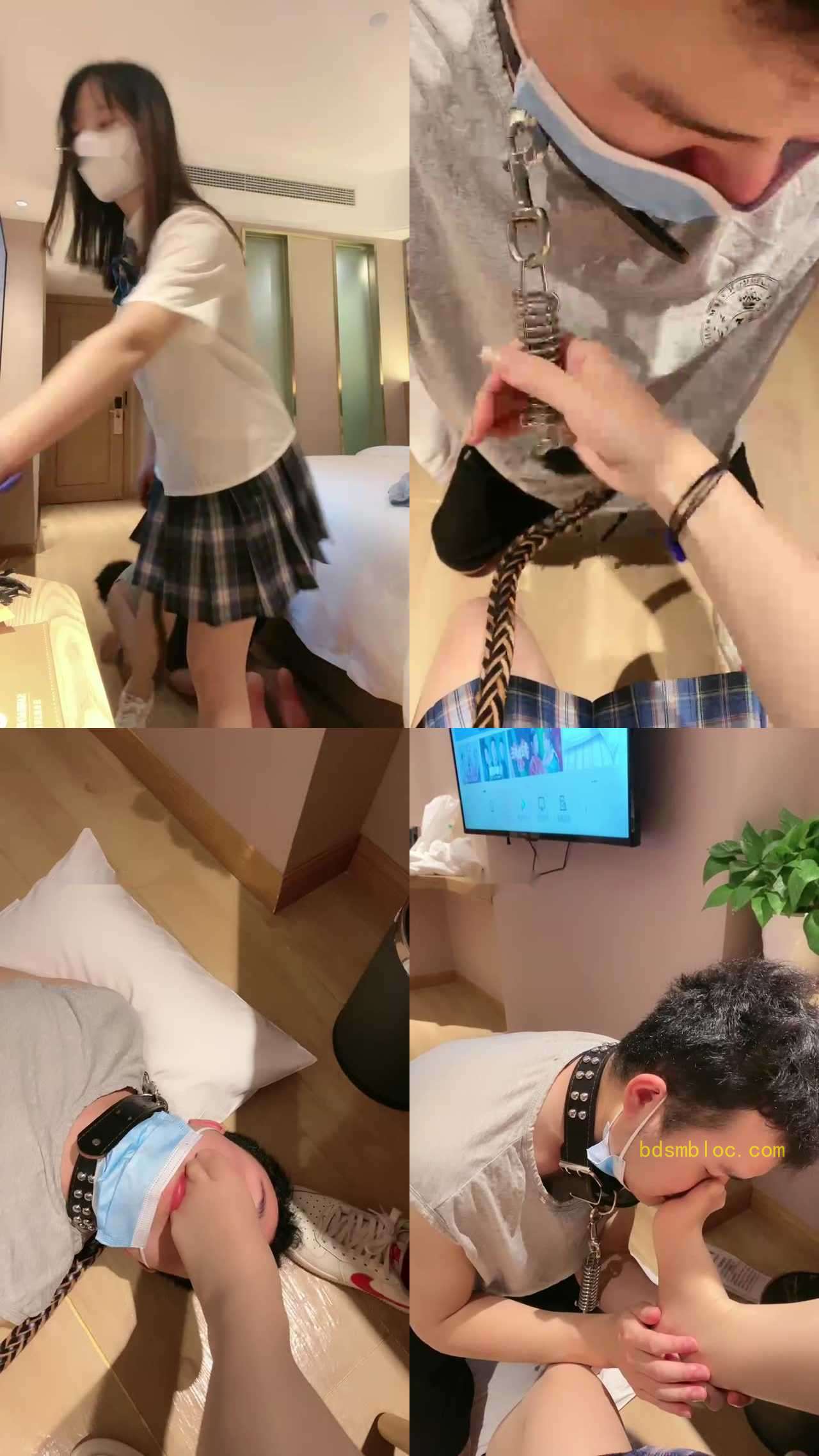 【悦主大大】舔鞋底丝袜脚/踩美味/圣水羞辱