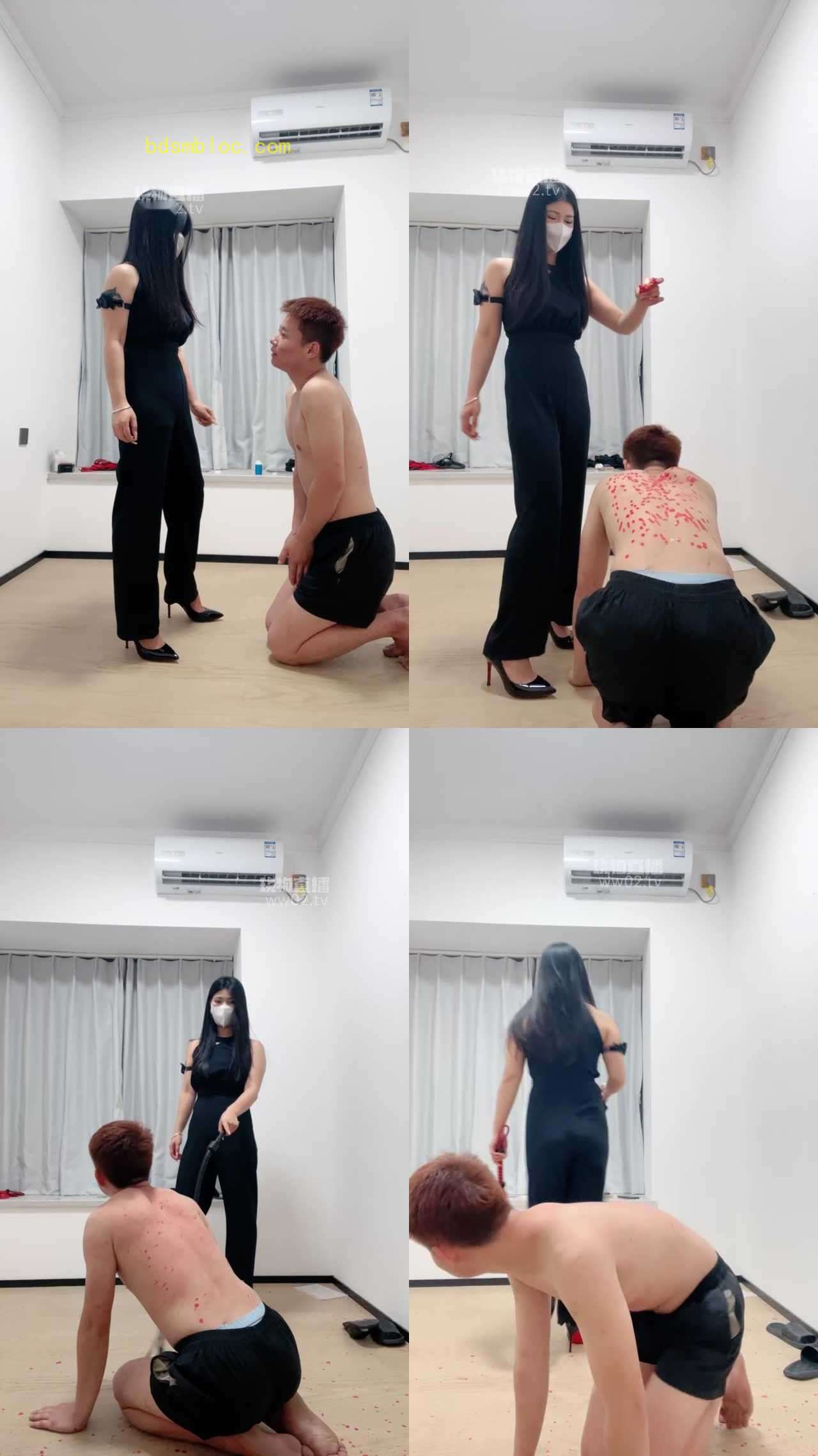【莎莎广州】调教刑奴