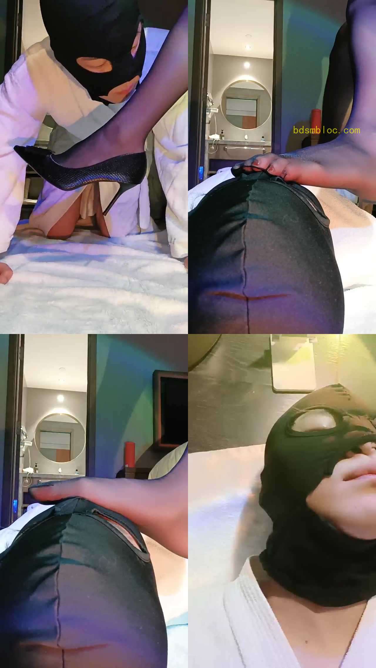 【米小唐】黑丝脚下的修狗