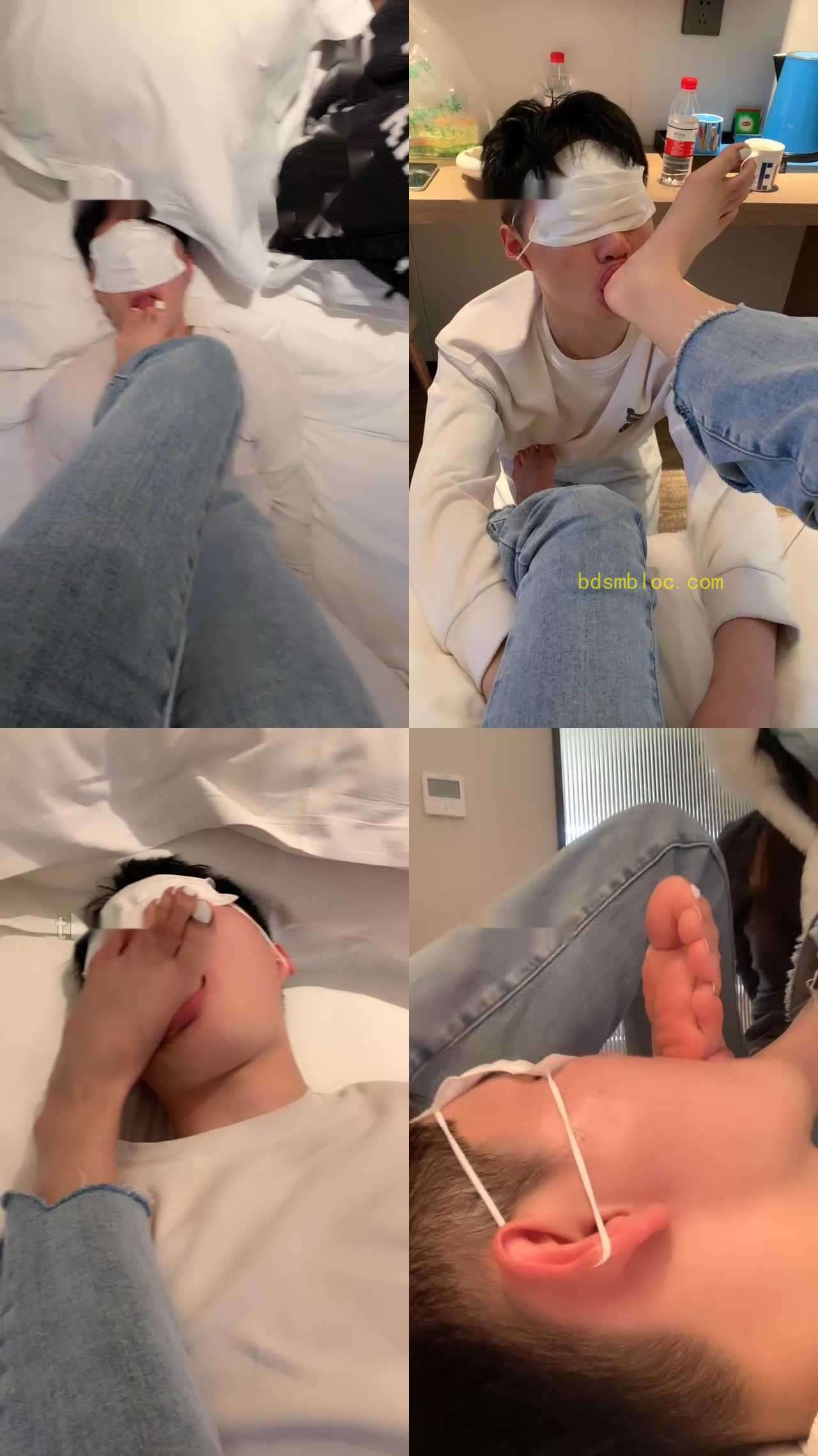 【超级咚咚】裸足全体重踩踏/圣水/恋足狂舔