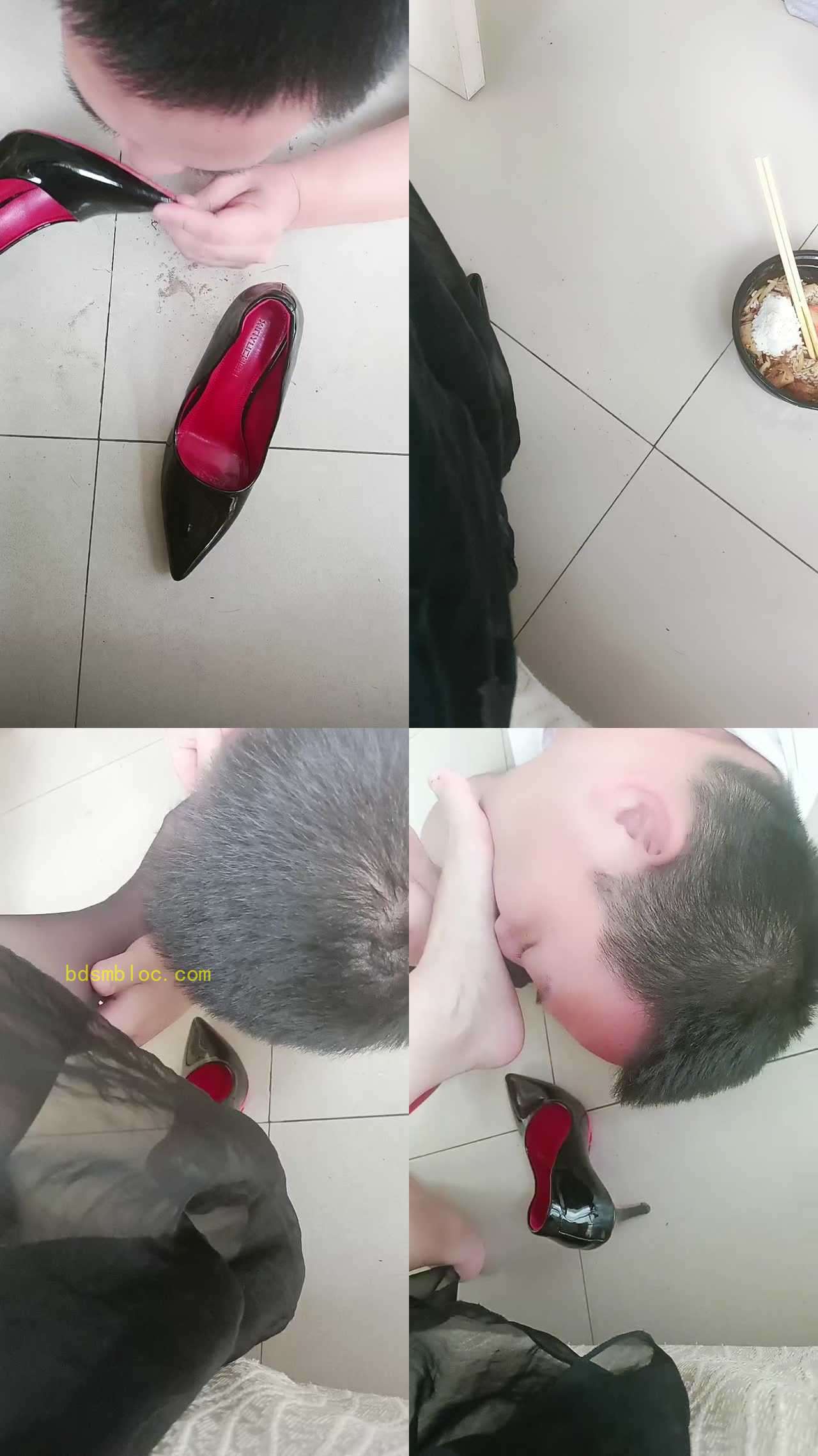 【你的女王】清理泥巴脏鞋/脚下喂食/碾压狗爪