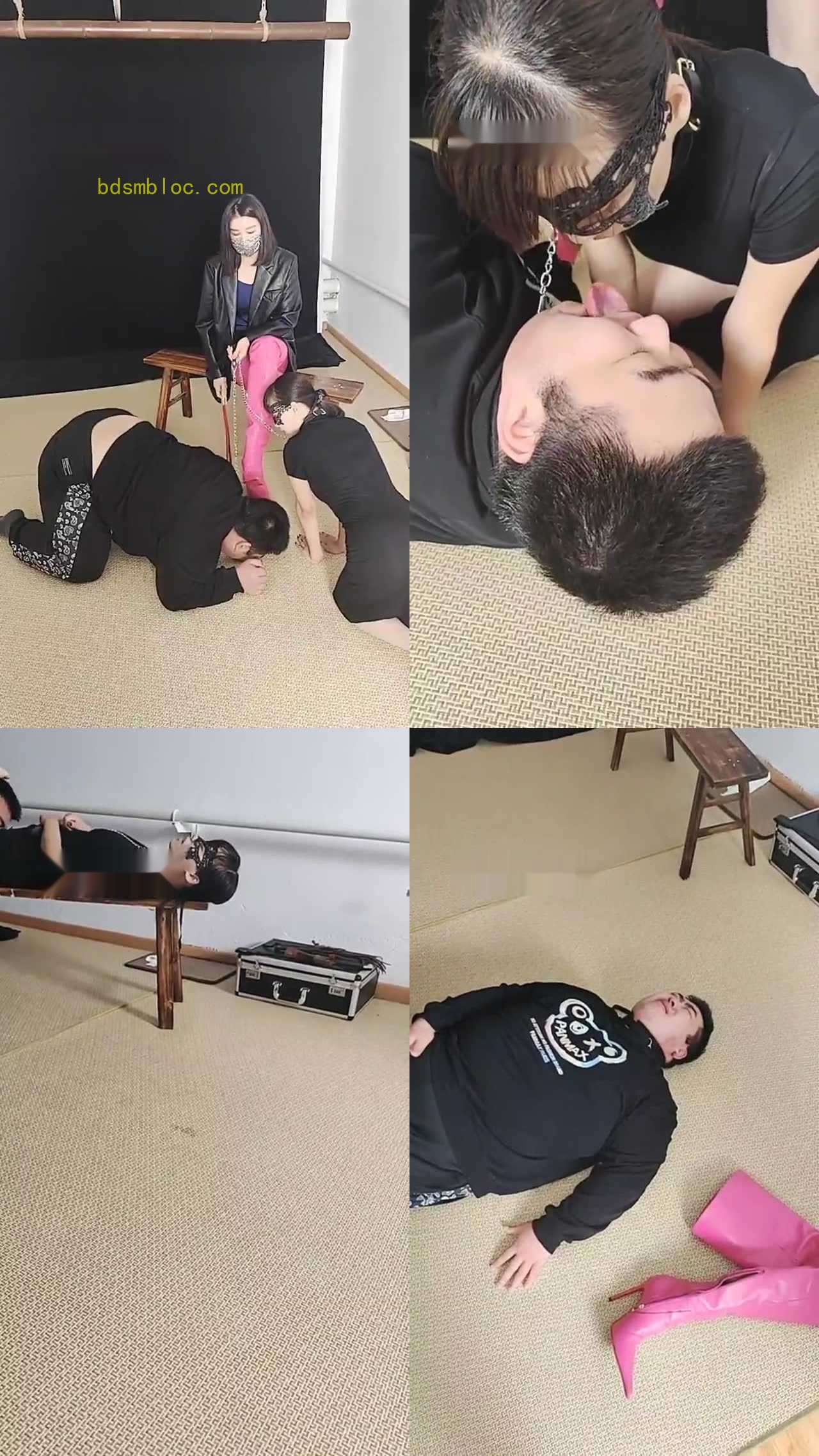 【北京冷大人】长靴羞辱情侣贱奴