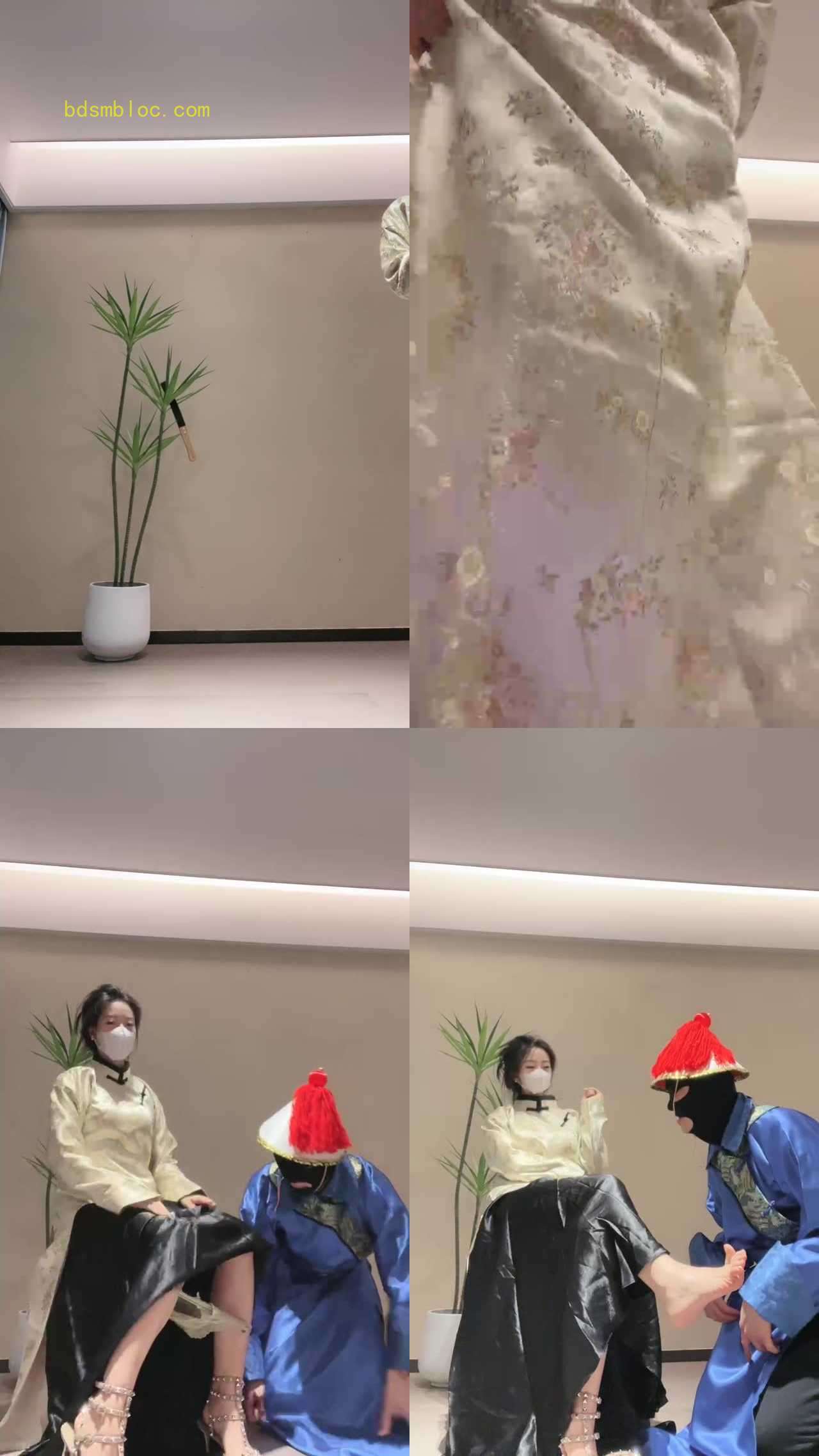 【禾未】cos调教专场-格格惩罚小太监