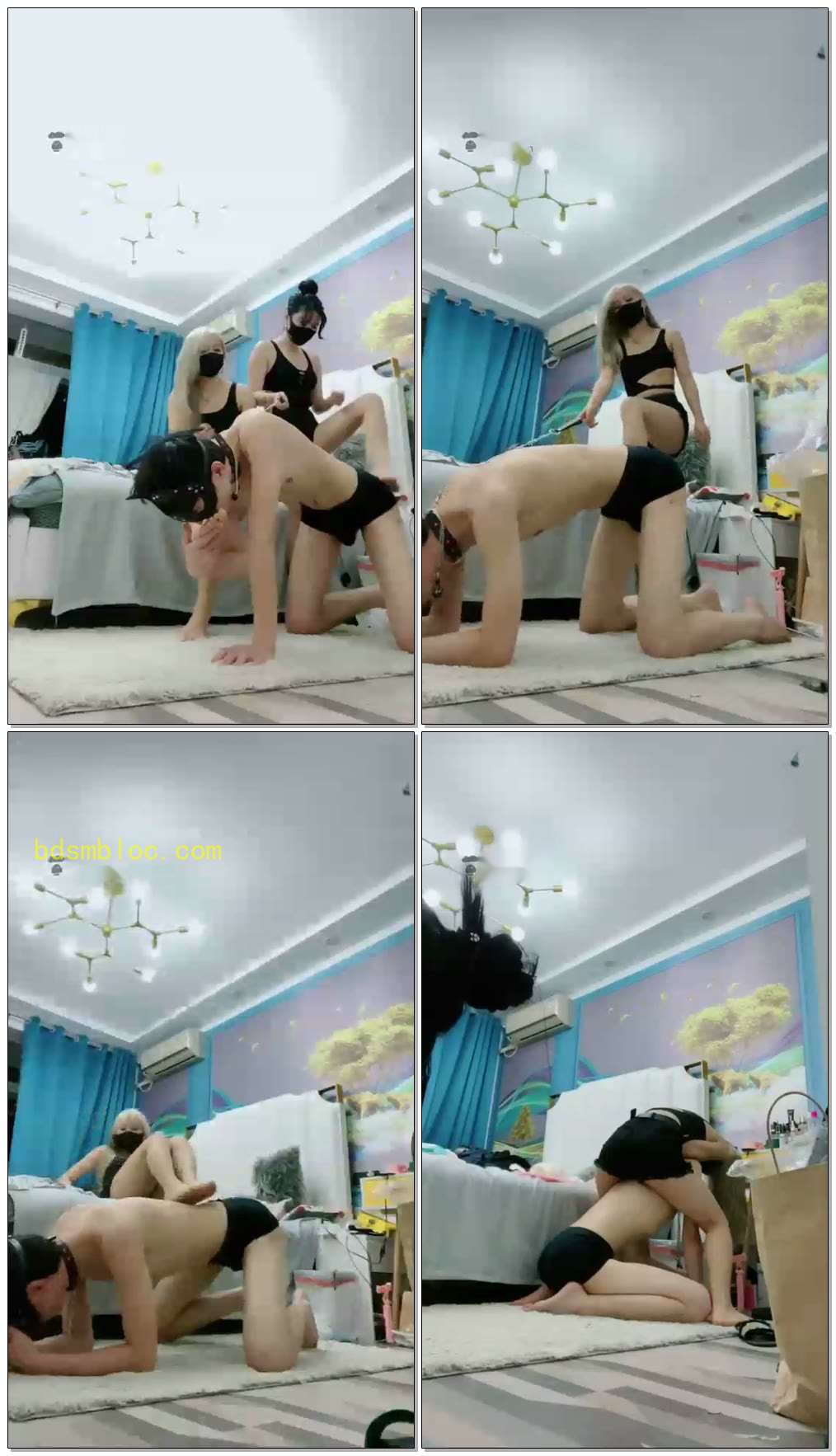 【悠悠S&amp;猫熙S】双s淋喝圣水，疯狂脚sp，舔脚