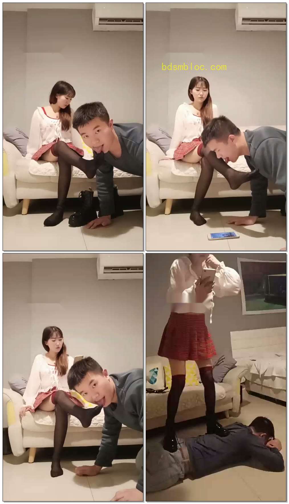 【第一帅男神】开发素人，舔脚耳光踩踏等各种羞辱虐待