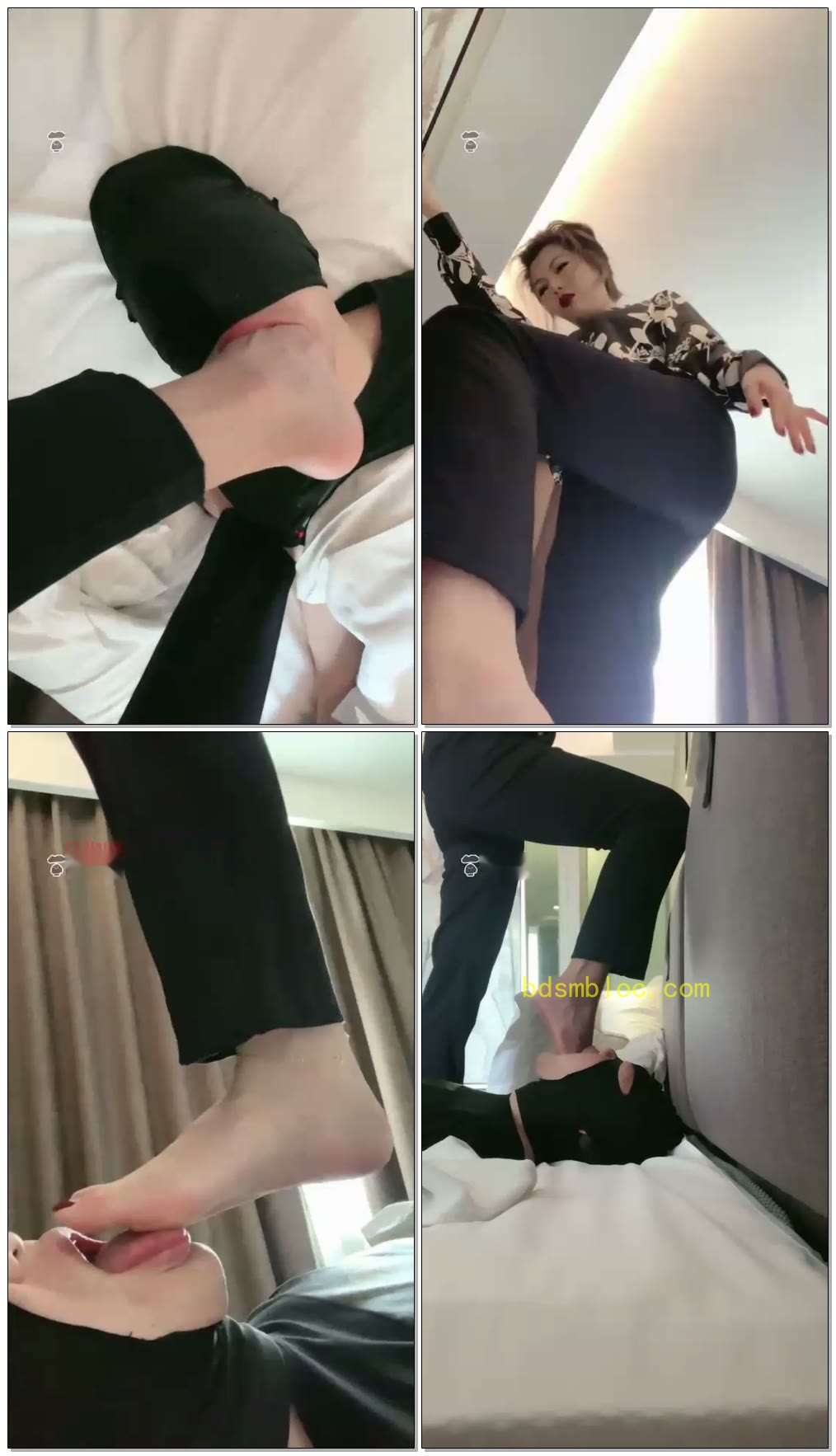 【歌迪丝】我脚在，你还敢睡？深喉偷懒的奴
