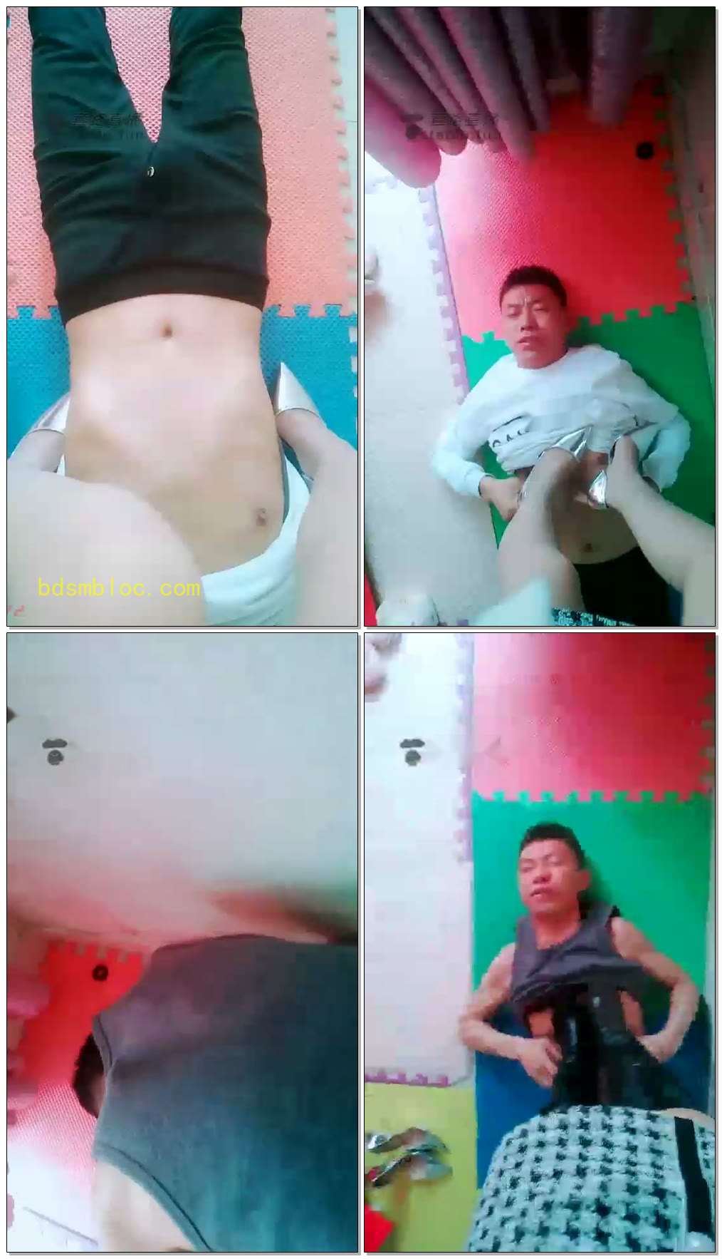 【聊城魅影S】贱狗的午餐大皮靴虐