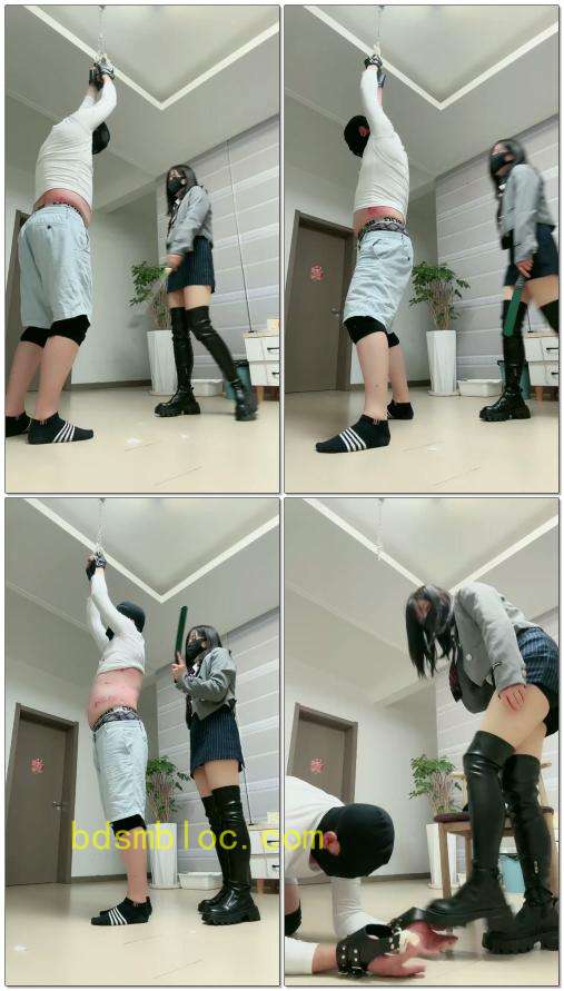 【今浠S】吊打！暴力踢裆！虐乳！重度