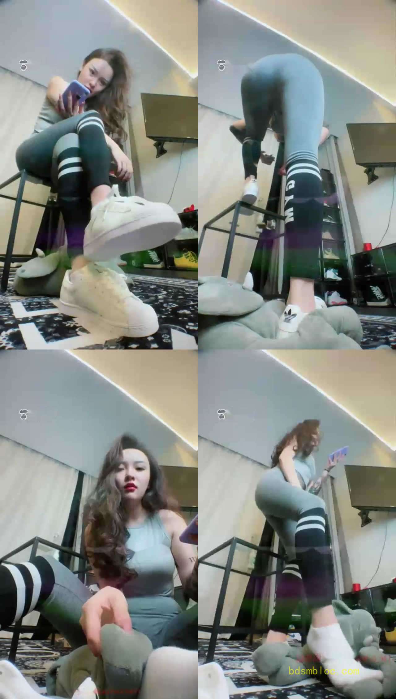 【安晴s】第一视角女教练的羞辱（超狠炸）