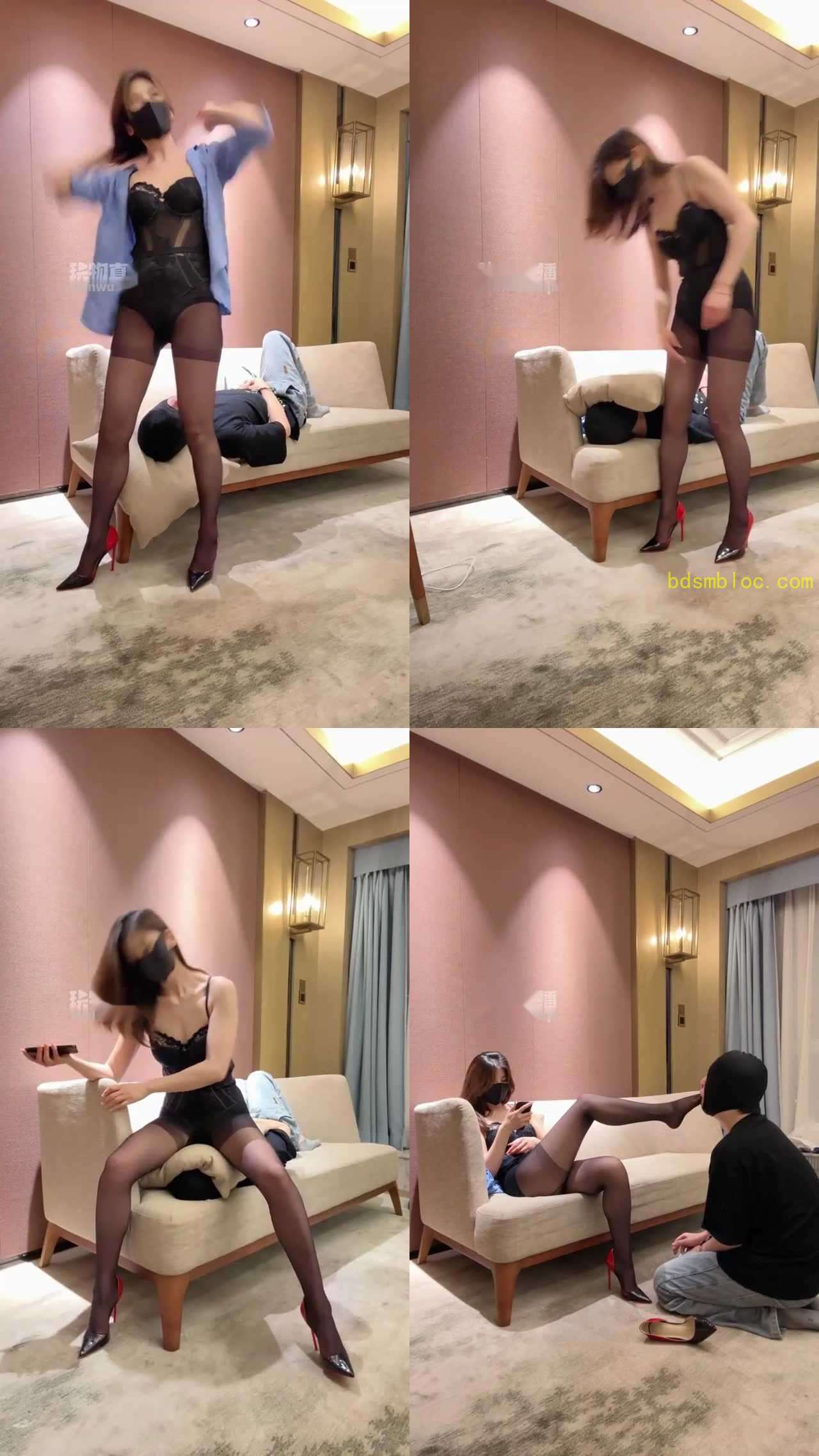 【凯瑟琳S】坐脸窒息折磨贱狗崩溃求饶