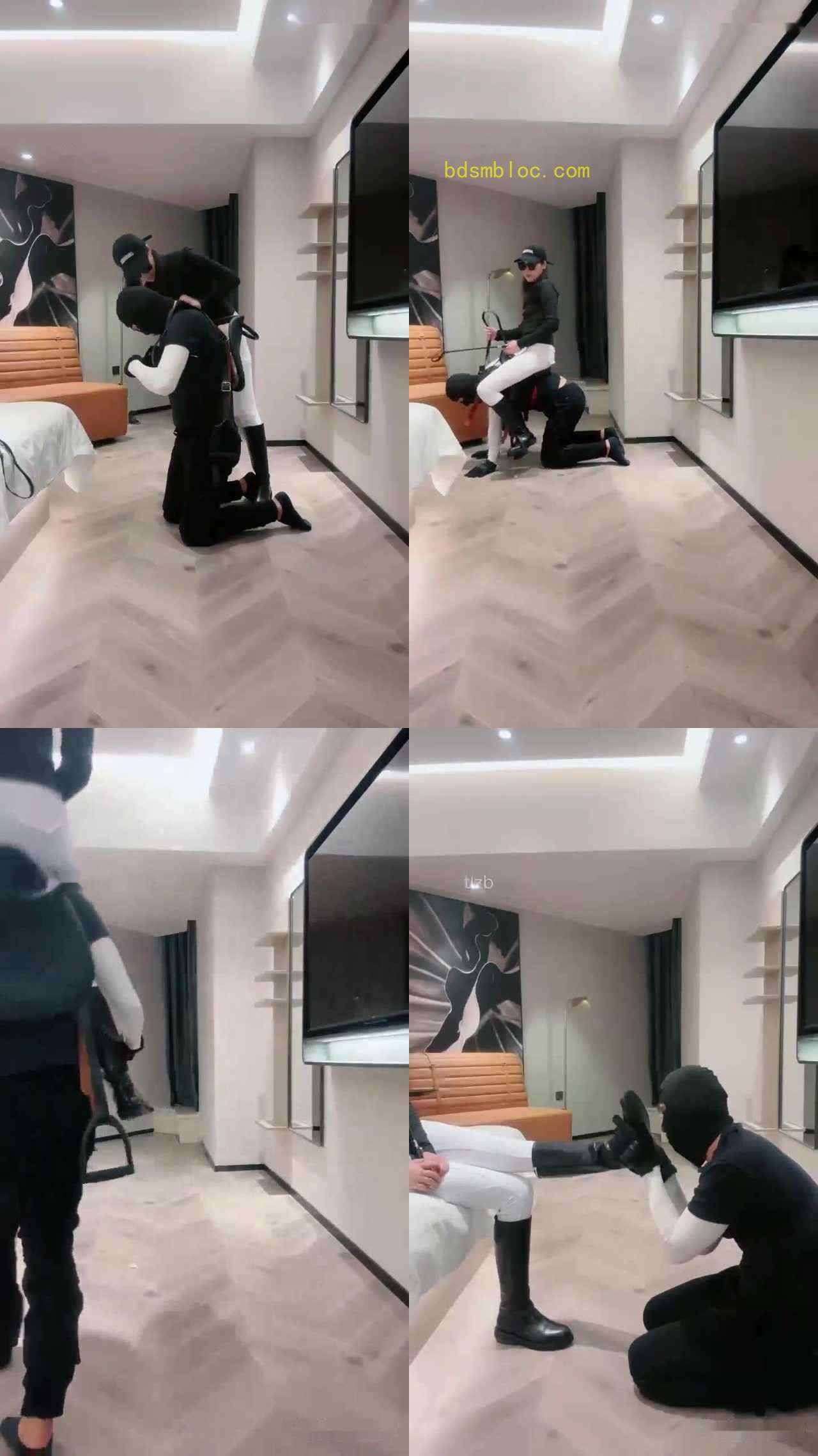 【蜜蜜骑士】真骑士骑马奴
