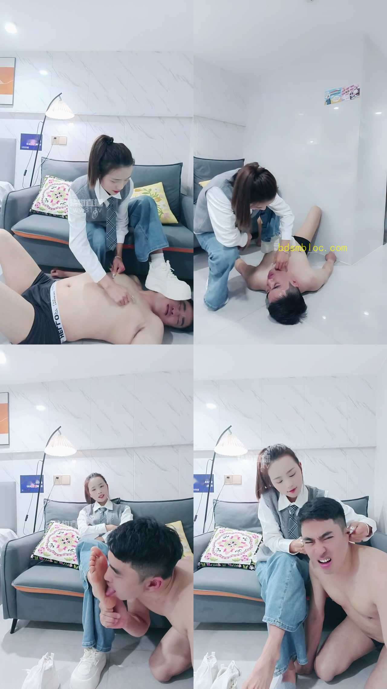【福州安琪S】首次调教下贱刘二狗