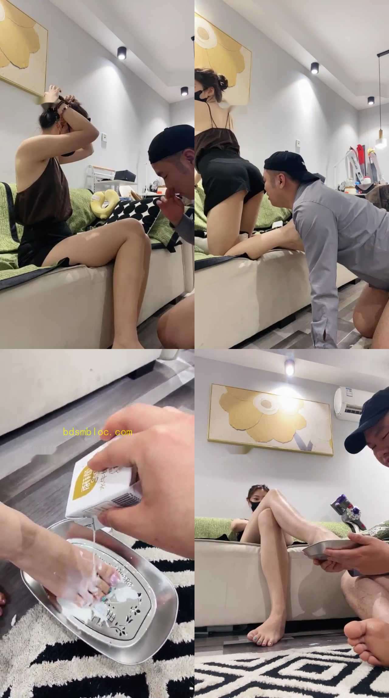 【胖虎】偷偷闻丝袜脚