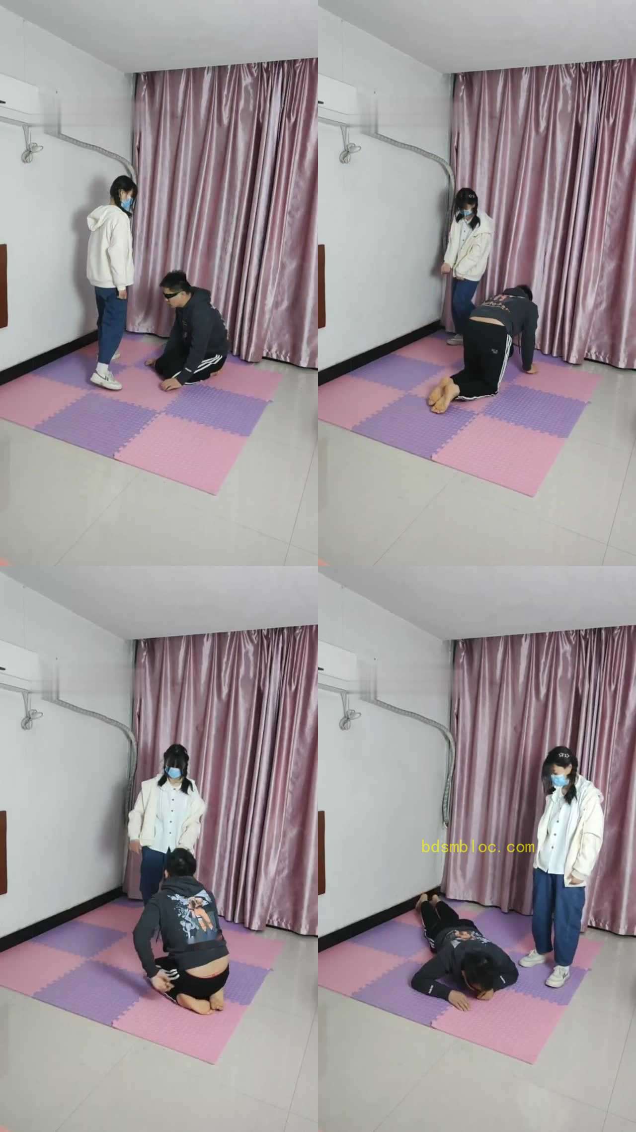 【最抗揍M】被素人学生妹子虐打