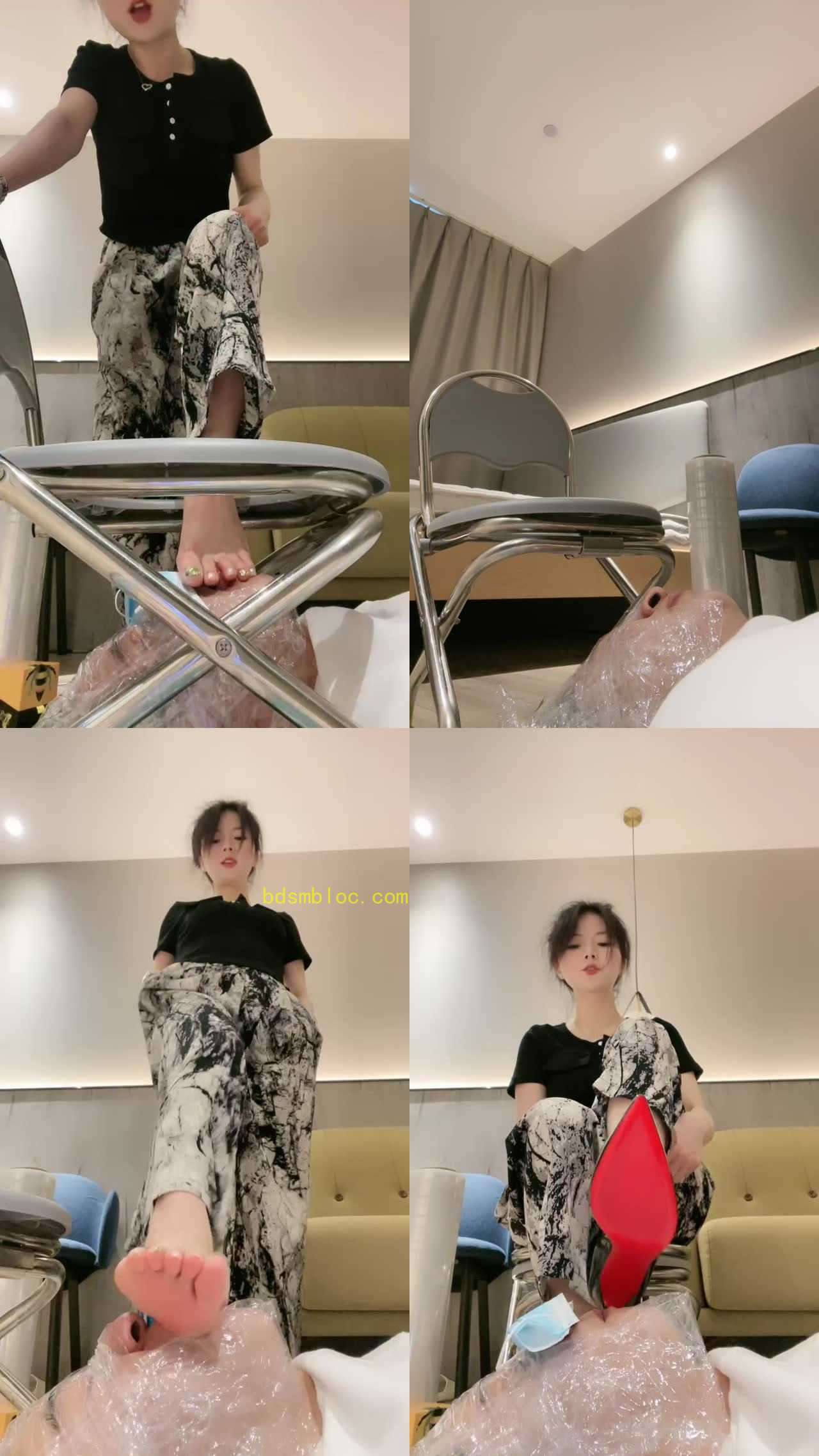 【丹丹】地毯狗强制喂圣水/舔裸足