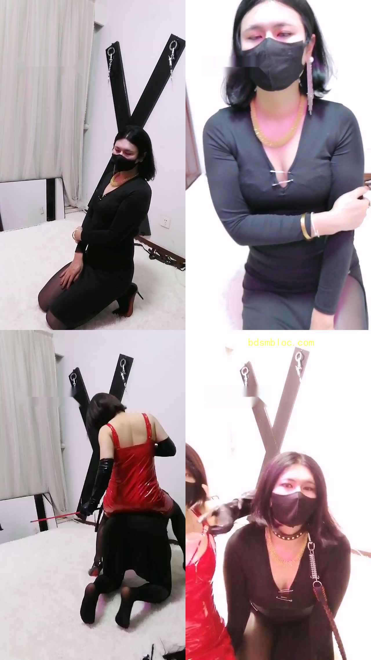 【冰女王】CD奴-坐脸窒息/脚踩踏/黑丝舔