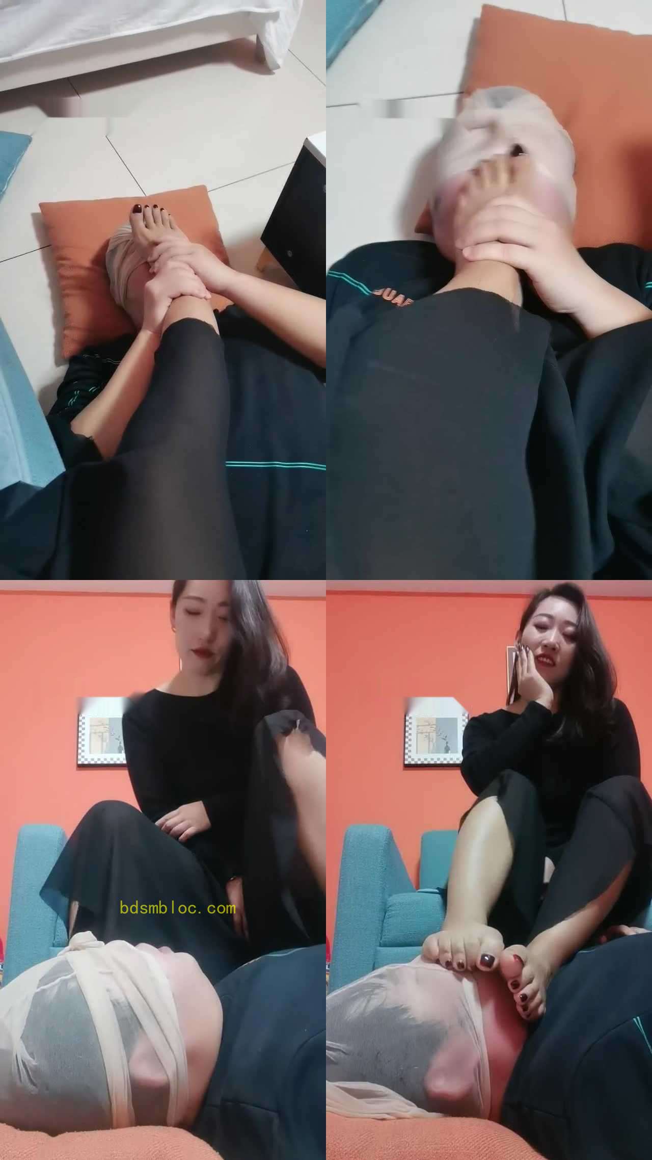 【冷御女王】口水拉丝/御姐范S裸足狂舔