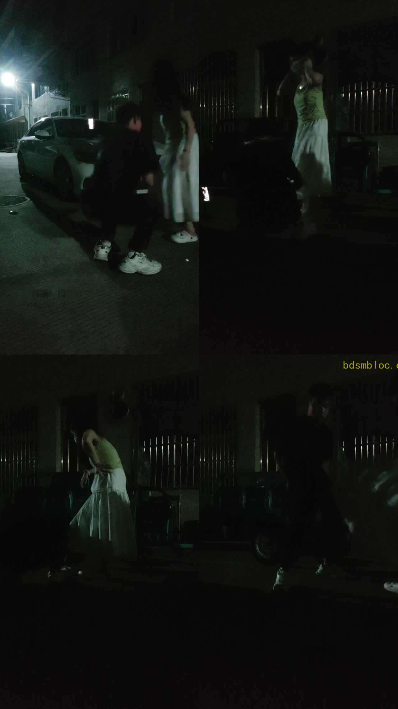 【彩虹大人s】七夕节户外调教踢裆