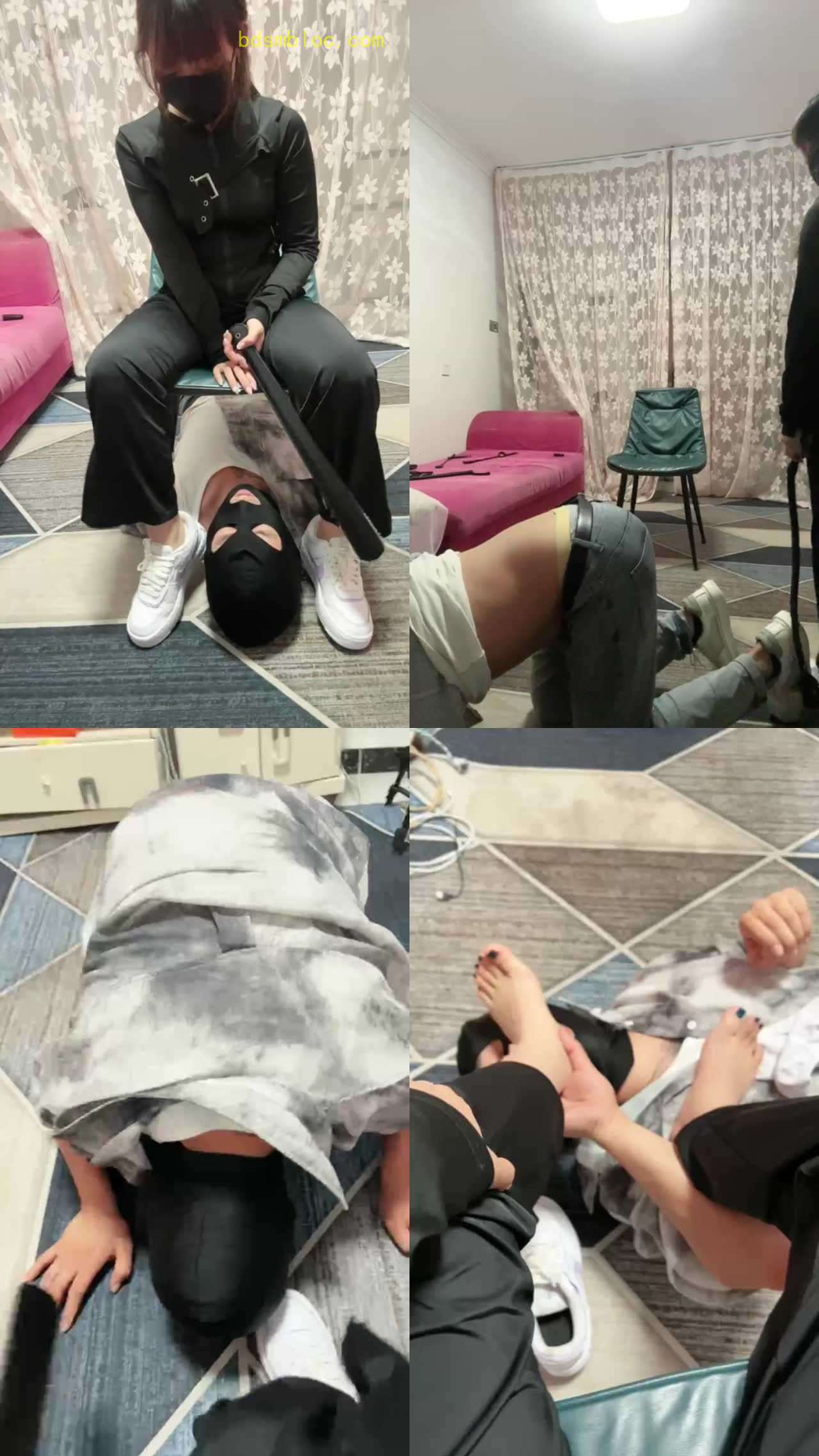 【心理学】小白鞋毁容踩/鞭打/船袜窒息/骑马遛狗