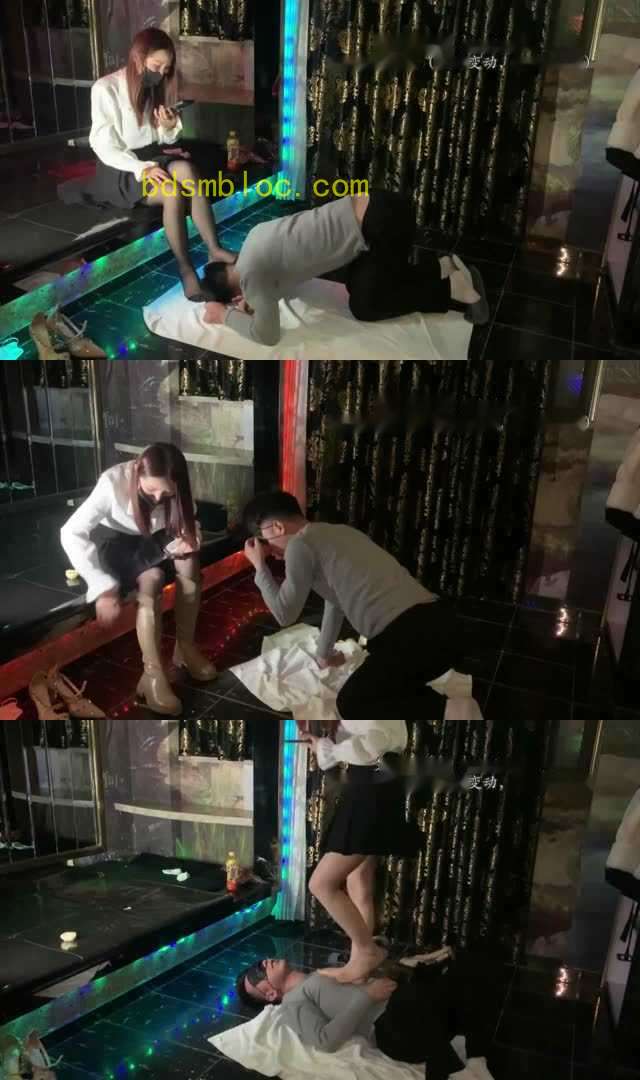 【黑丝诱惑】【沐沐】沐沐黑丝脏长靴喂食重力踢档手撕丝袜