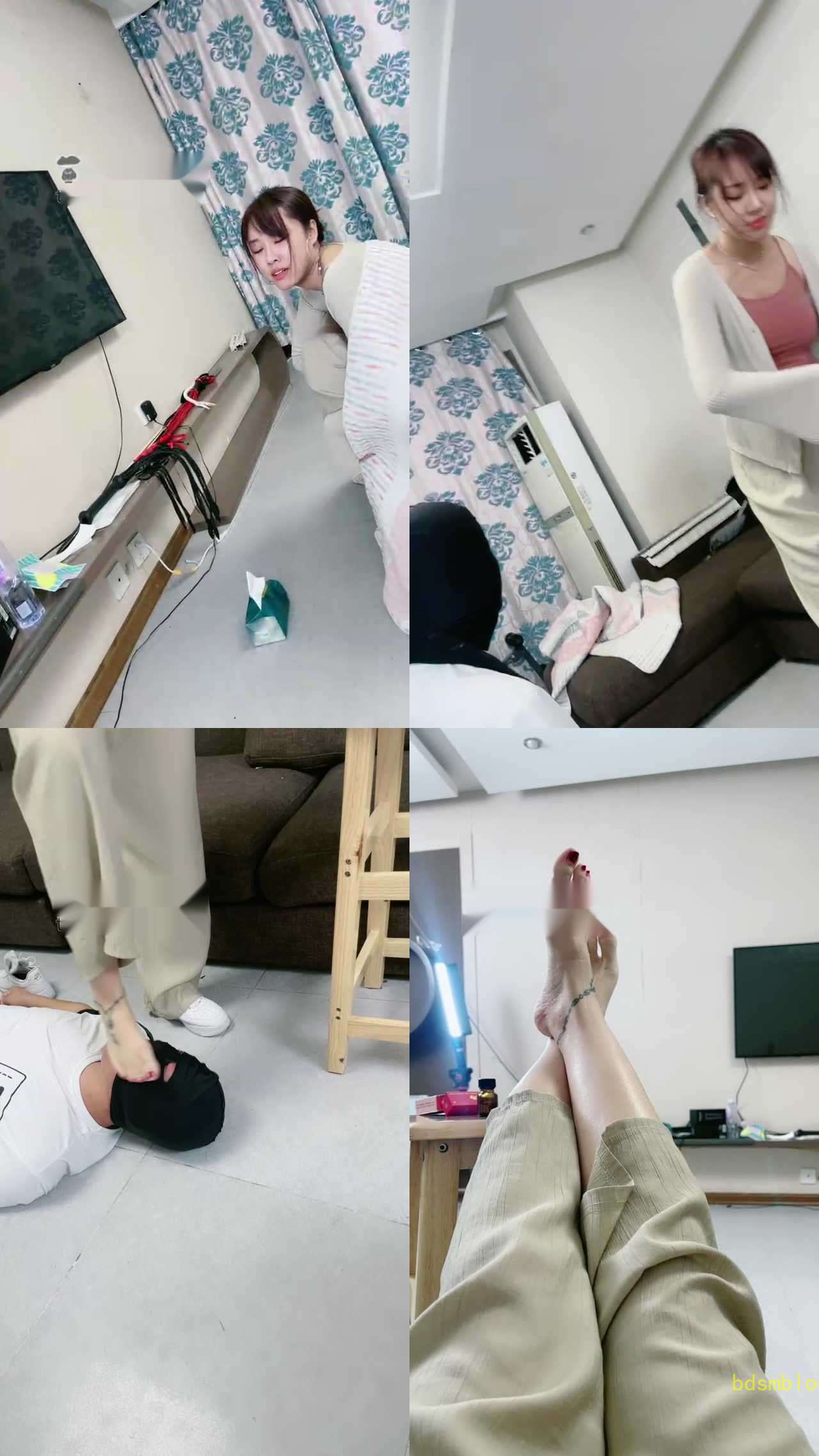 【小祖宗】寂寞少妇虐打邻居