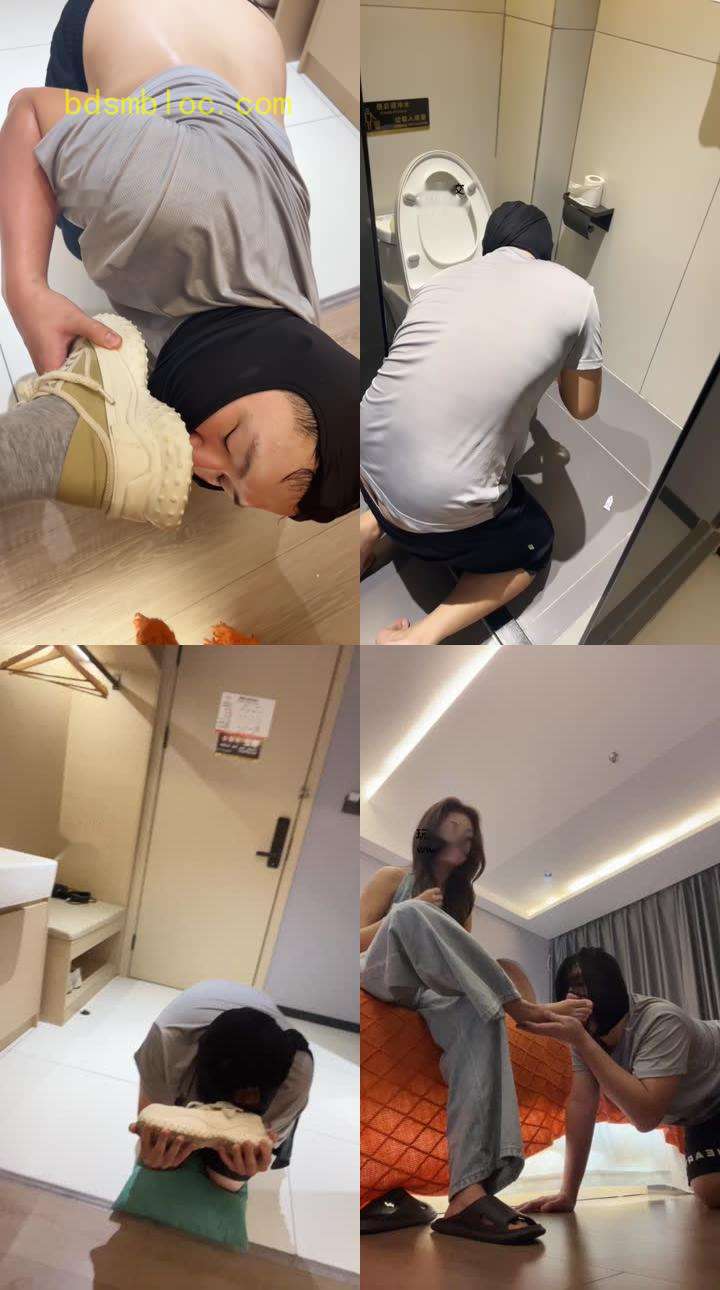 【萱萱子】吃烟灰/闻超臭棉袜/脏鞋全体重踩踏