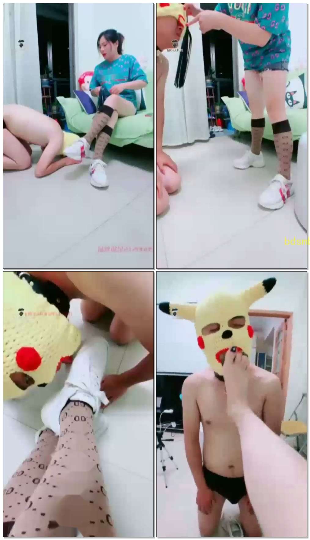 【瑾玲女王】下班回家玩狗