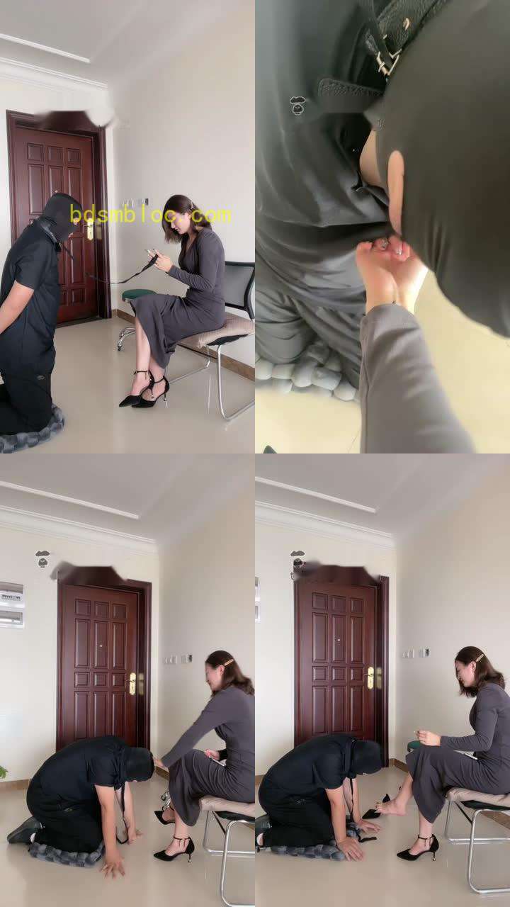 【言一】高跟踩踏鞭打羞辱贱狗