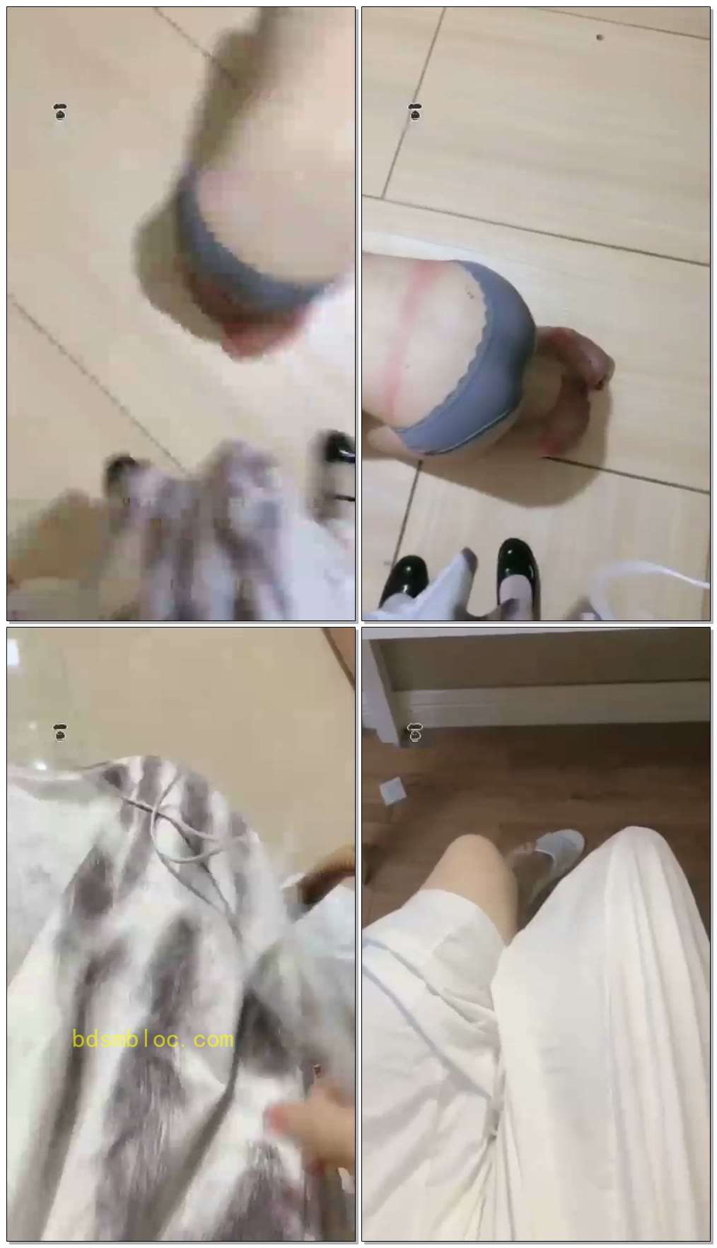 【绘子】跪伏萝莉主脚下数据线抽出印记