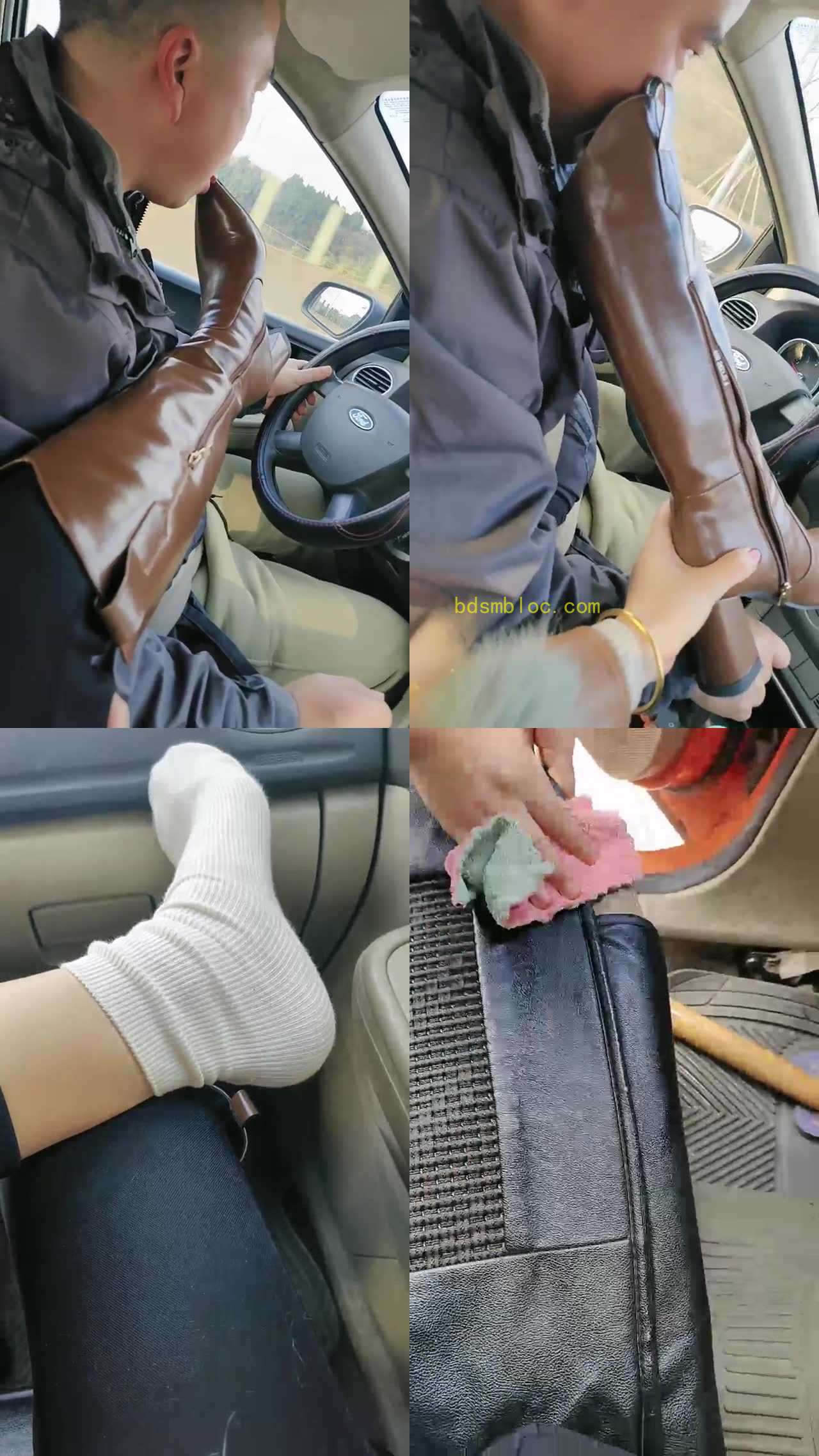 【佳琪女王】黑丝高跟全体重踩踏+提档