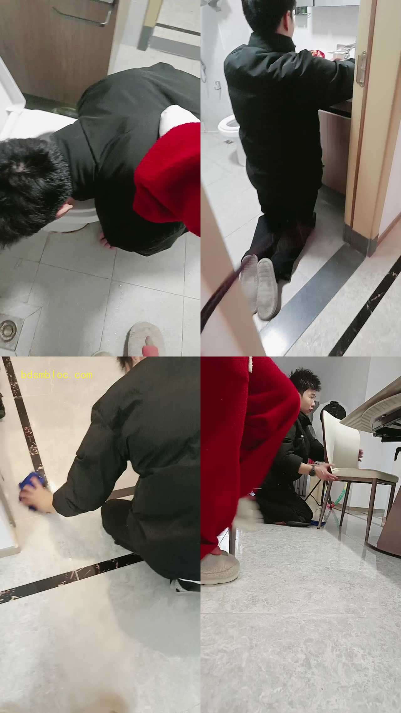【薇薇情侣主】家奴跪舔马桶